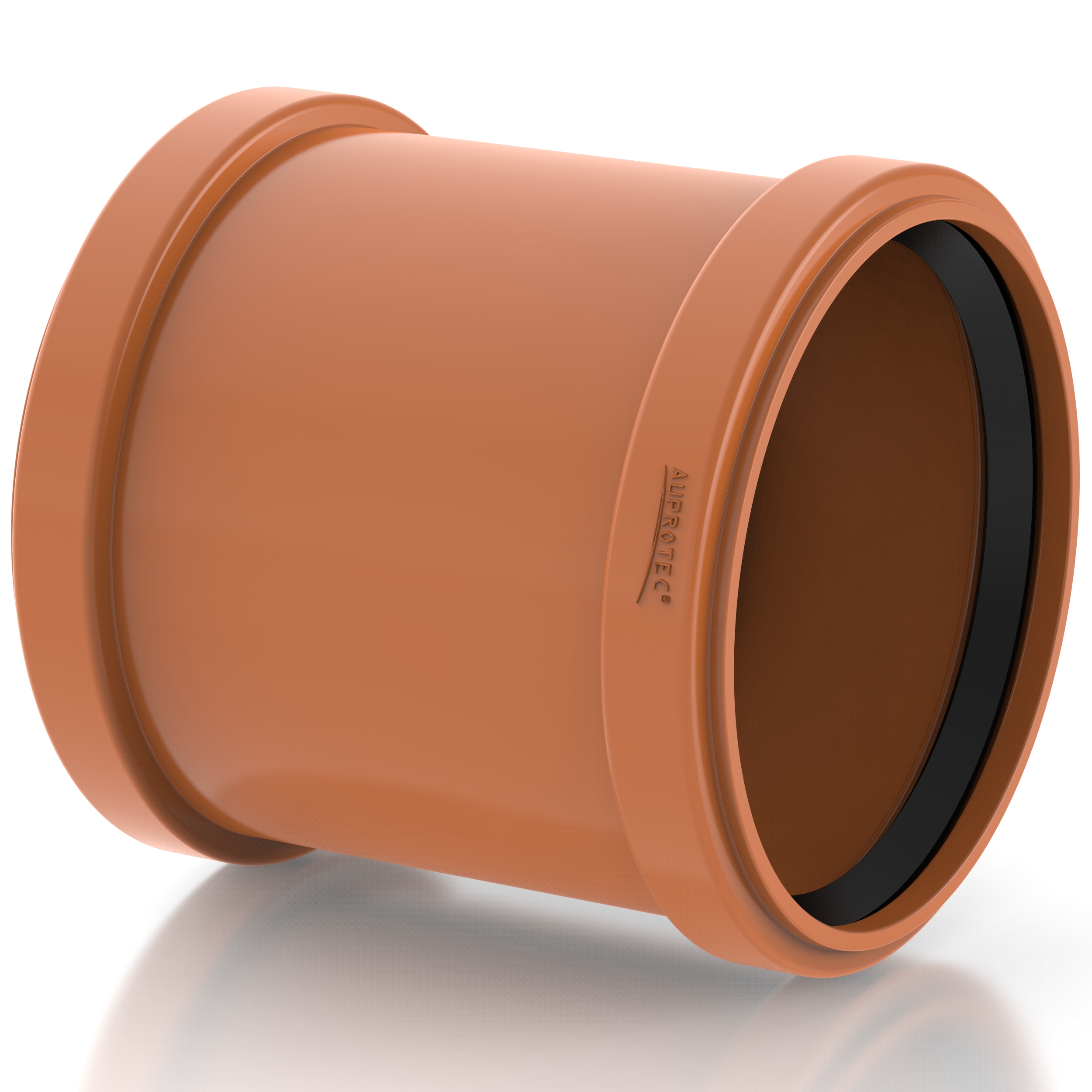 KG Rohr Doppelmuffe DN110 Kanalrohr Abwasserrohr Muffe