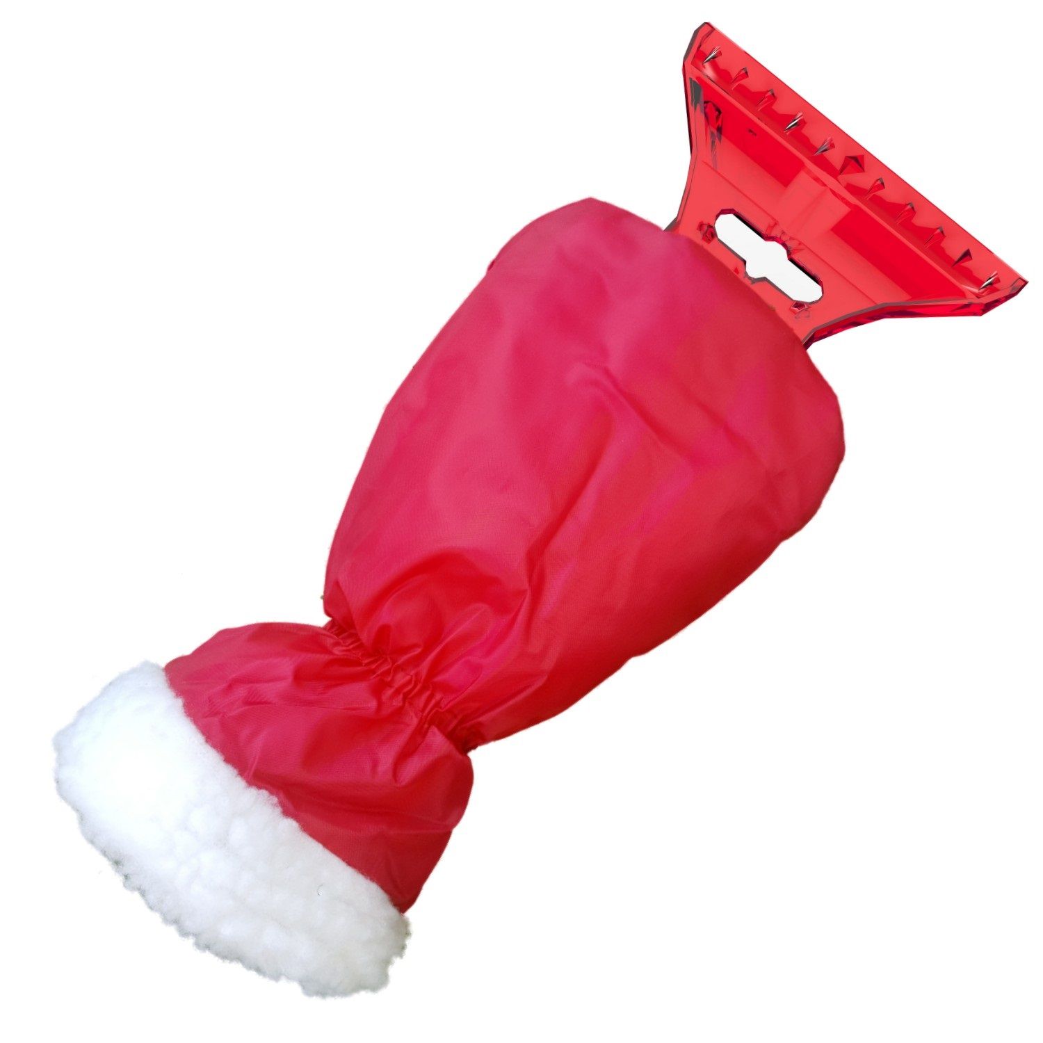 Eiskratzer mit Handschuh rot Auto Scheiben Kratzer mit Eisbrecherkante