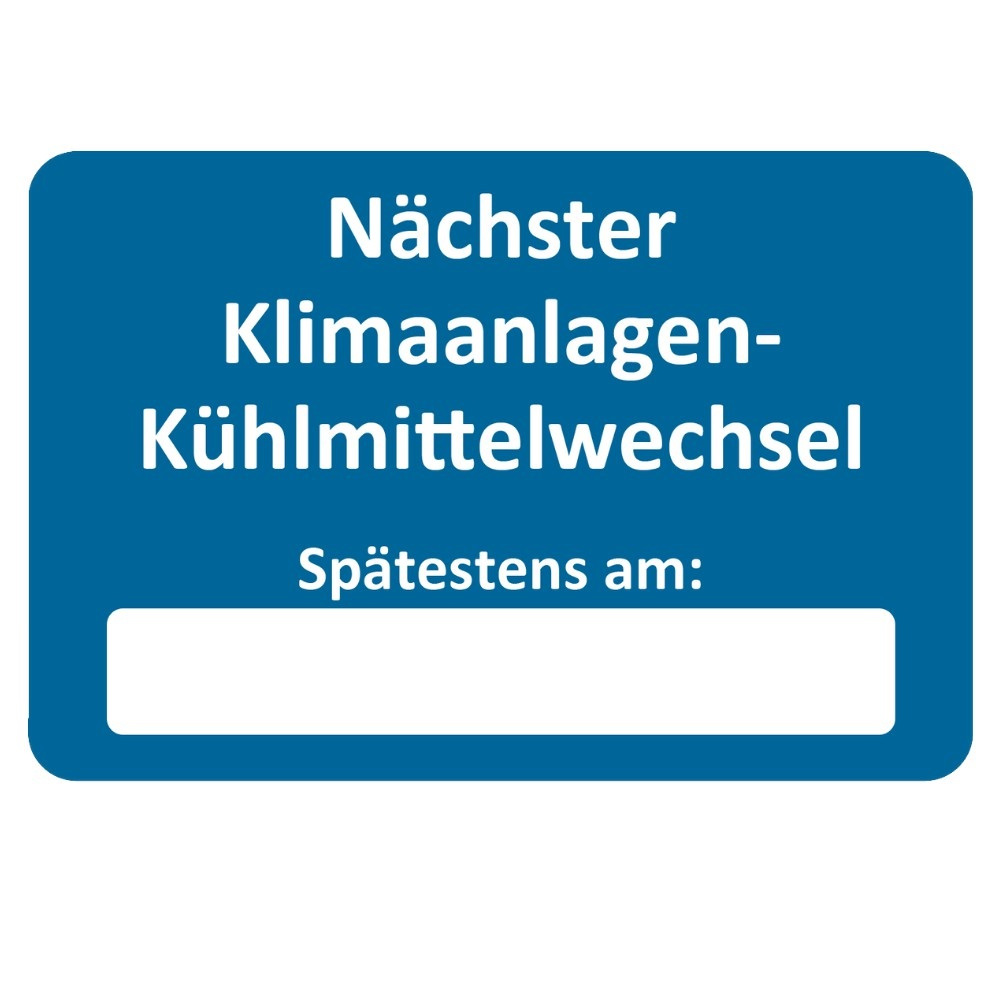 10 Kundendienst Aufkleber Werkstatt Serviceaufkleber Nächster Klimaservice