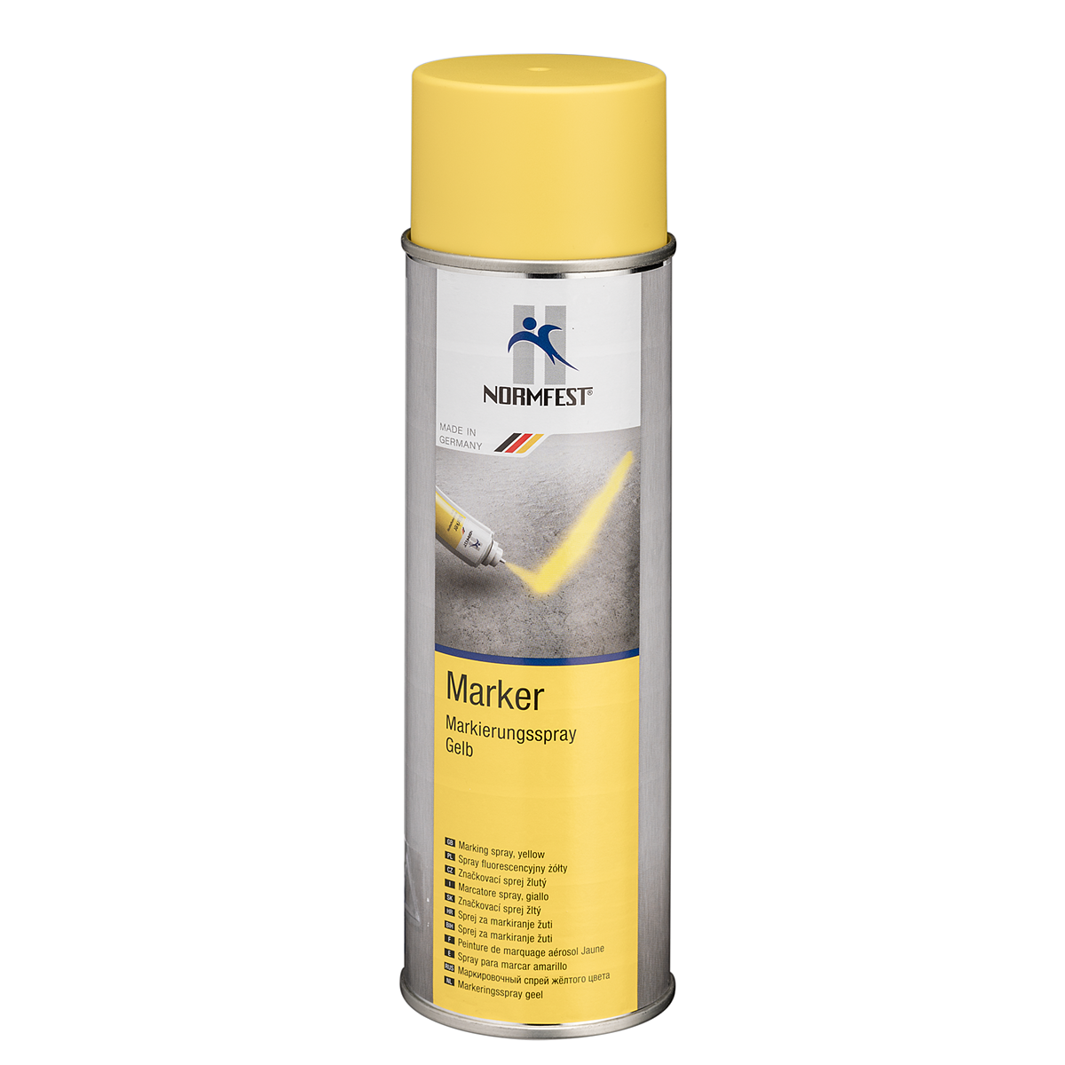 Normfest Markierungsspray gelb 500ml
