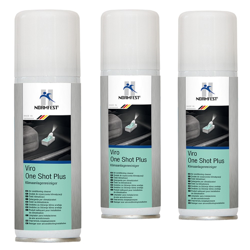 Normfest Klimaanlagen Reiniger Viro Dry Shot Klimaanlagendesinfektion 100 ml