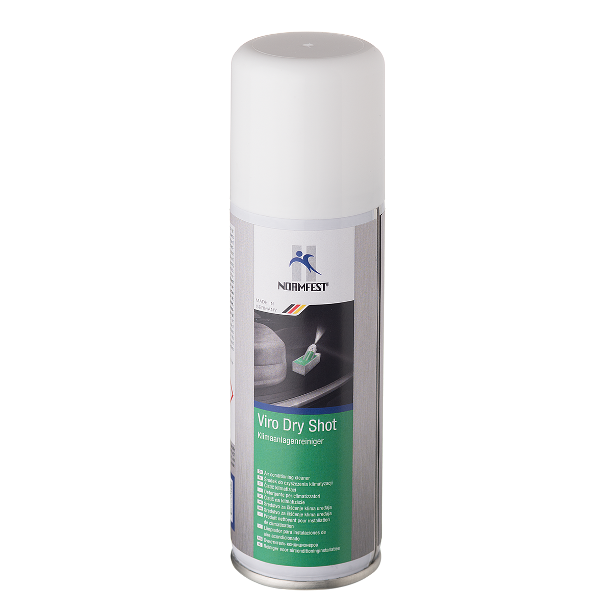 Normfest Klimaanlagen Reiniger Viro Dry Shot Klimaanlagendesinfektion 100 ml