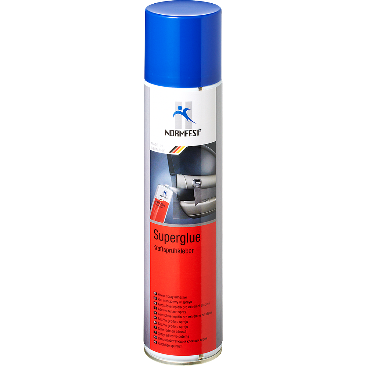 Normfest Kraftsprühkleber Super Glue Superkleber Sprühkleber Klebstoff Kraft Kleber Spray 1x 400ml