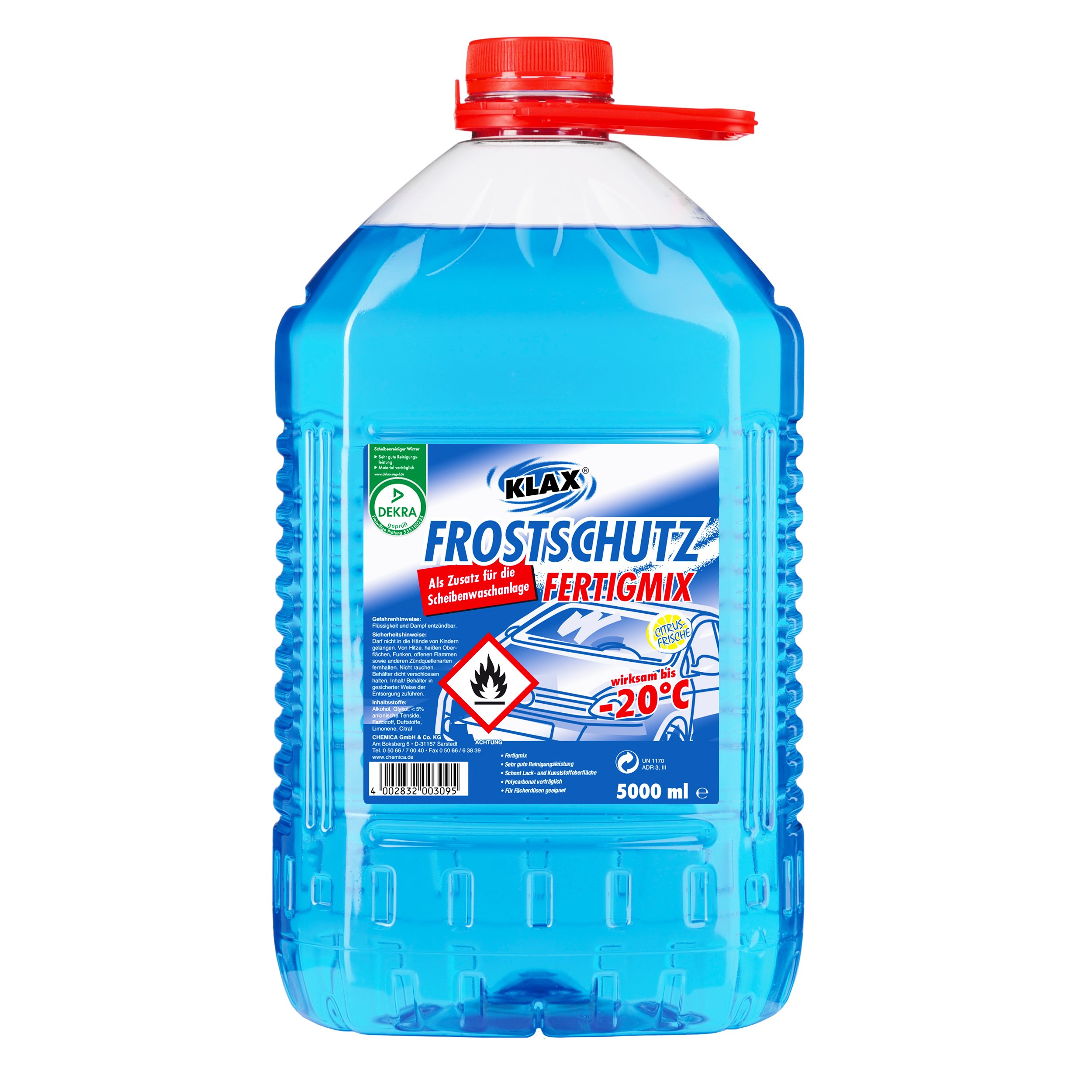 Klax 5L Frostschutz gebrauchsfertig bis -20 °C | Beste Qualität made in Germany