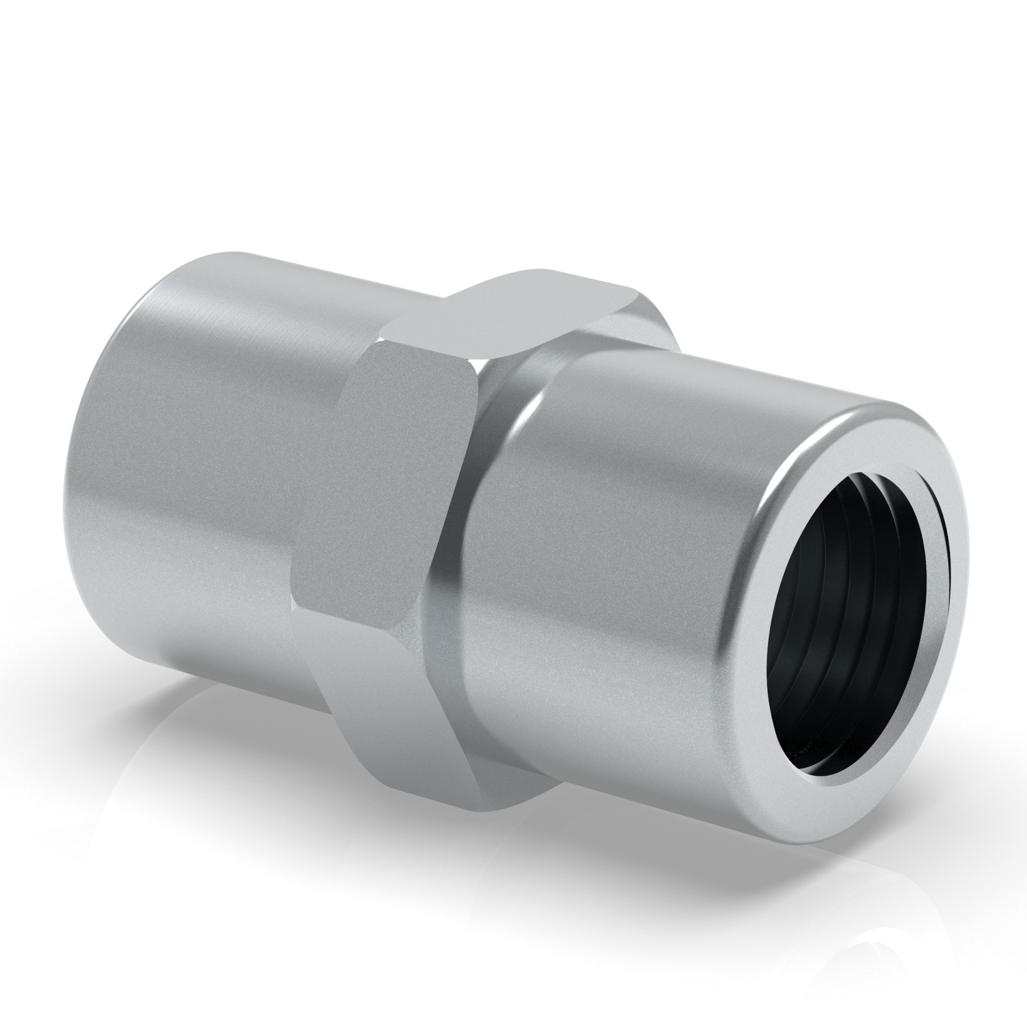 20 Verbinder Bördel F - M10x1 - Typ OAA - Länge 24,0 mm