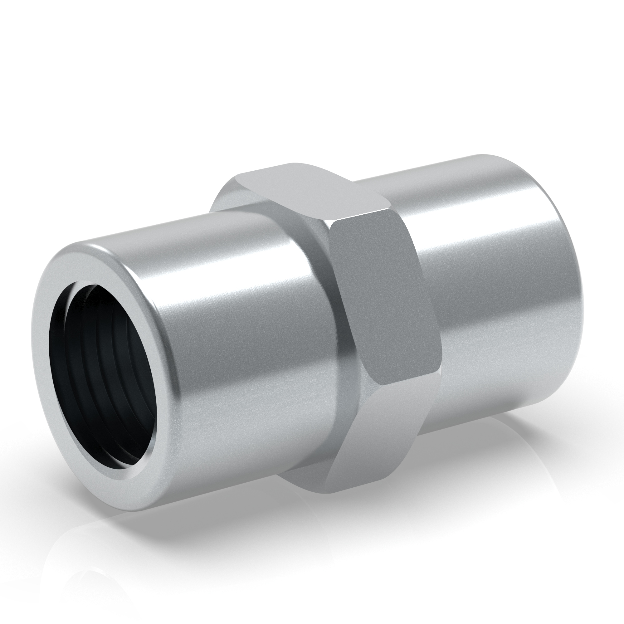 Verbinder Bördel F - M10x1 - Typ OAA - Länge 24 mm