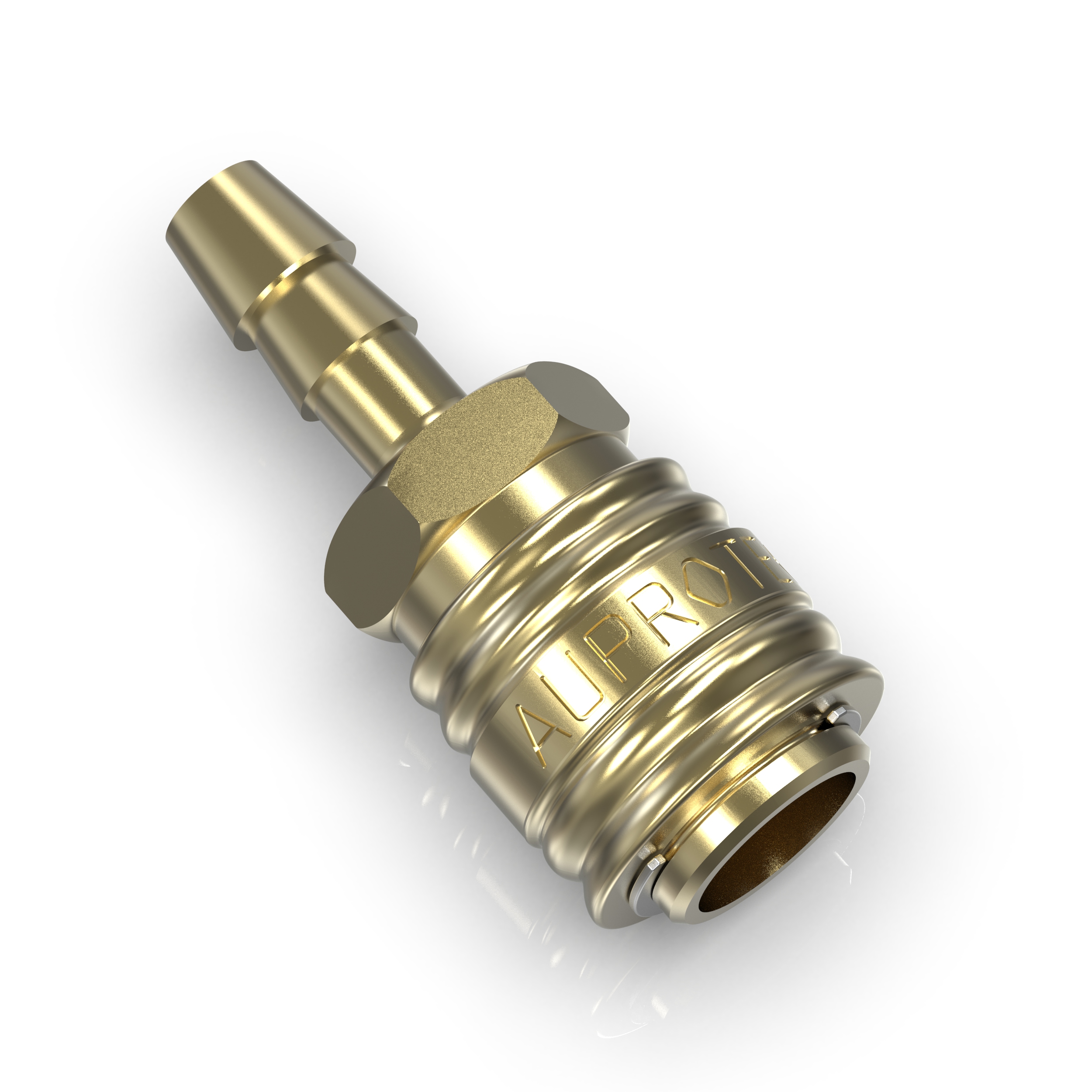 Druckluft Sicherheitskupplung Messing