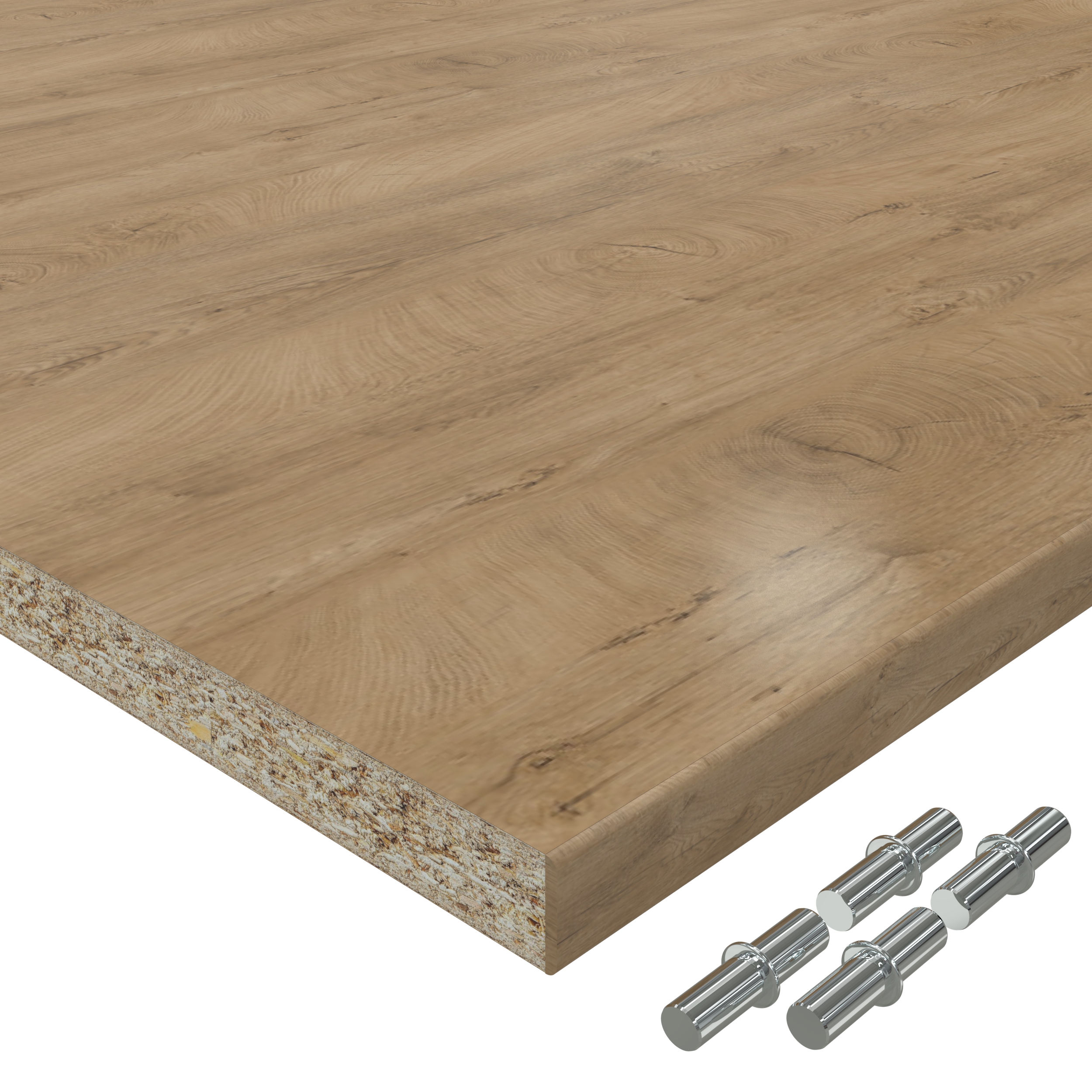 Einlegeboden Dekor Eiche ENDgrain Classic