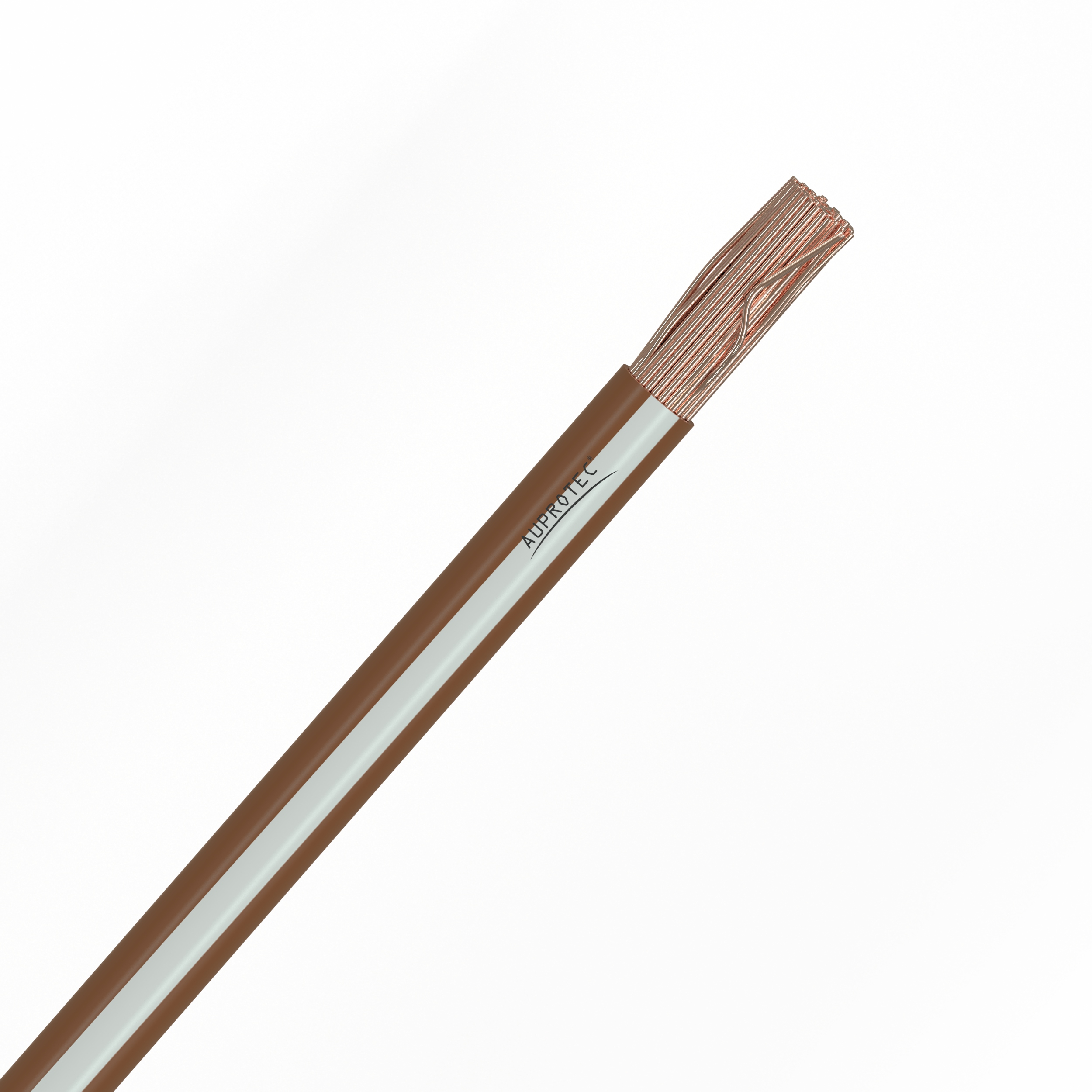 FLRY-B 1,5 mm² Fahrzeugleitung braun-weiss – 20m Ring