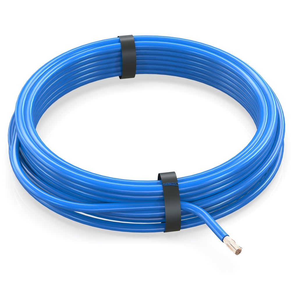 Auprotec Voertuigkabel FLRY-B, 2,5 mm², 5 meter, opgerold, kleur bruin Auprotec Voertuigkabel FLRY-B, 2,5 mm², 5 meter, opgerold, kleur bruin