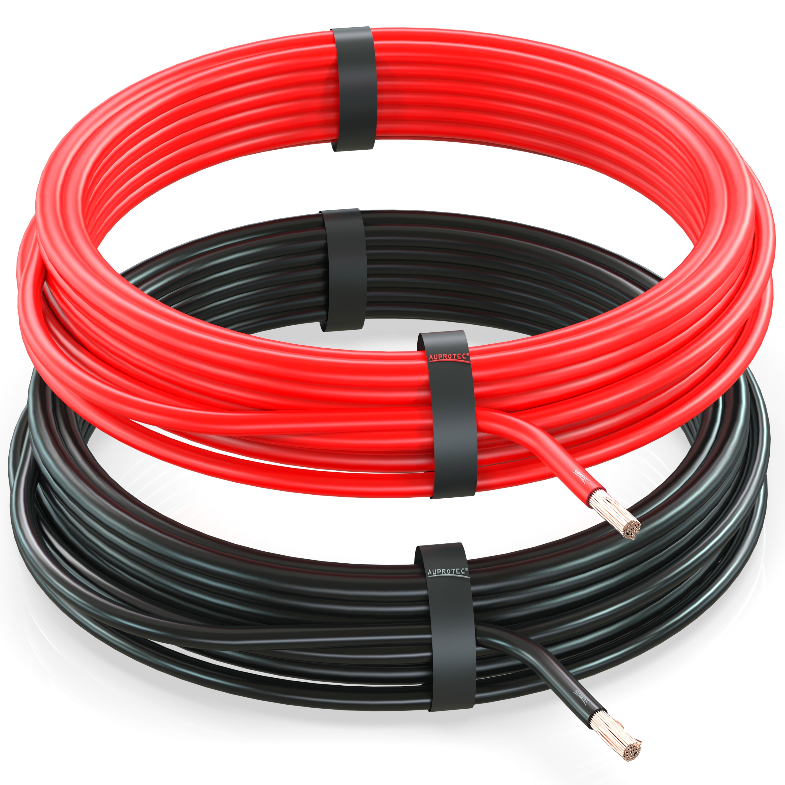 2x 5m Fahrzeugleitung 0,35 mm² FLRY-B Kfz Kabel Set: 2 Farben á 5 Meter