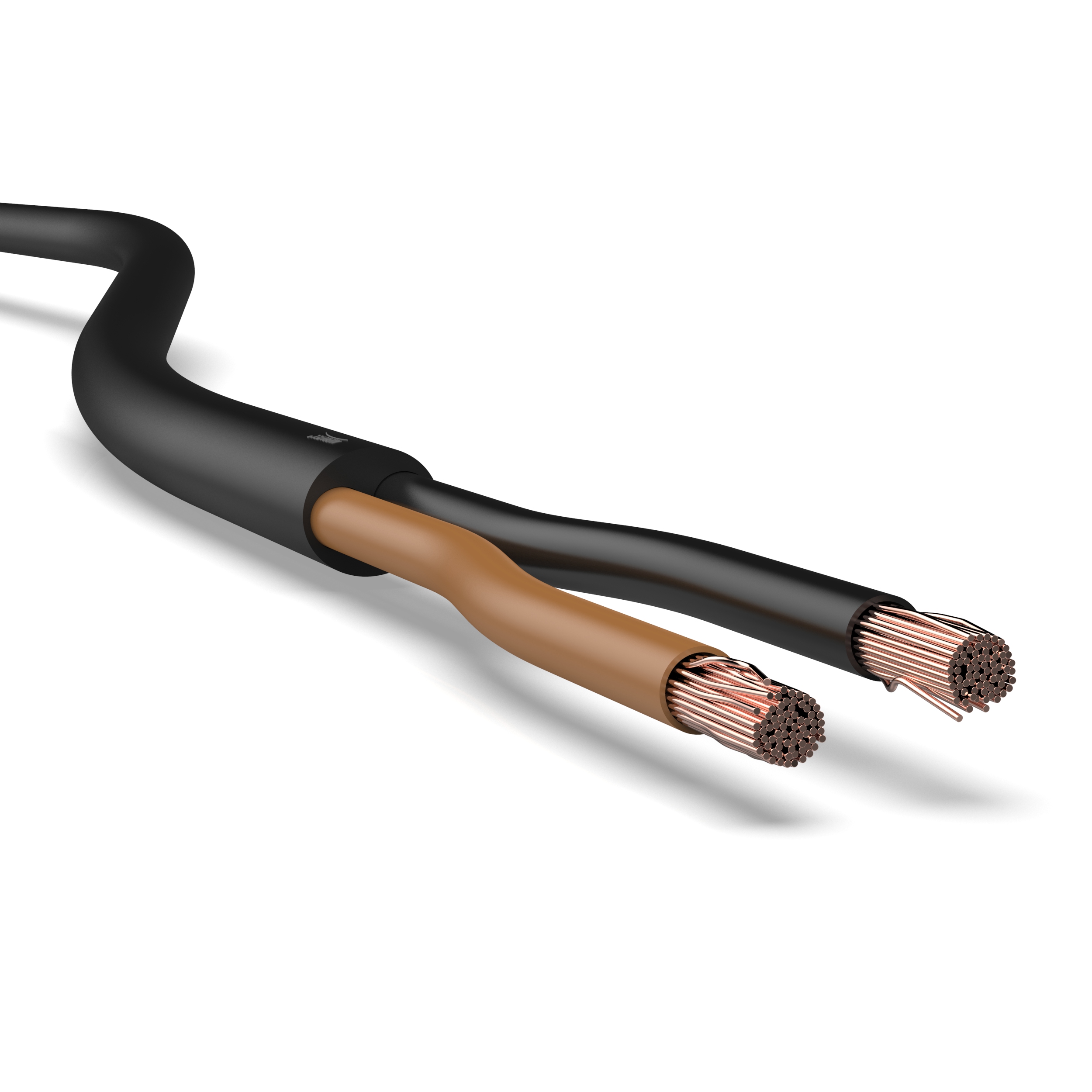AUPROTEC 10 m vehicle cable 25.0 mm² Fly battery cable, power cable, ground cable, colour red