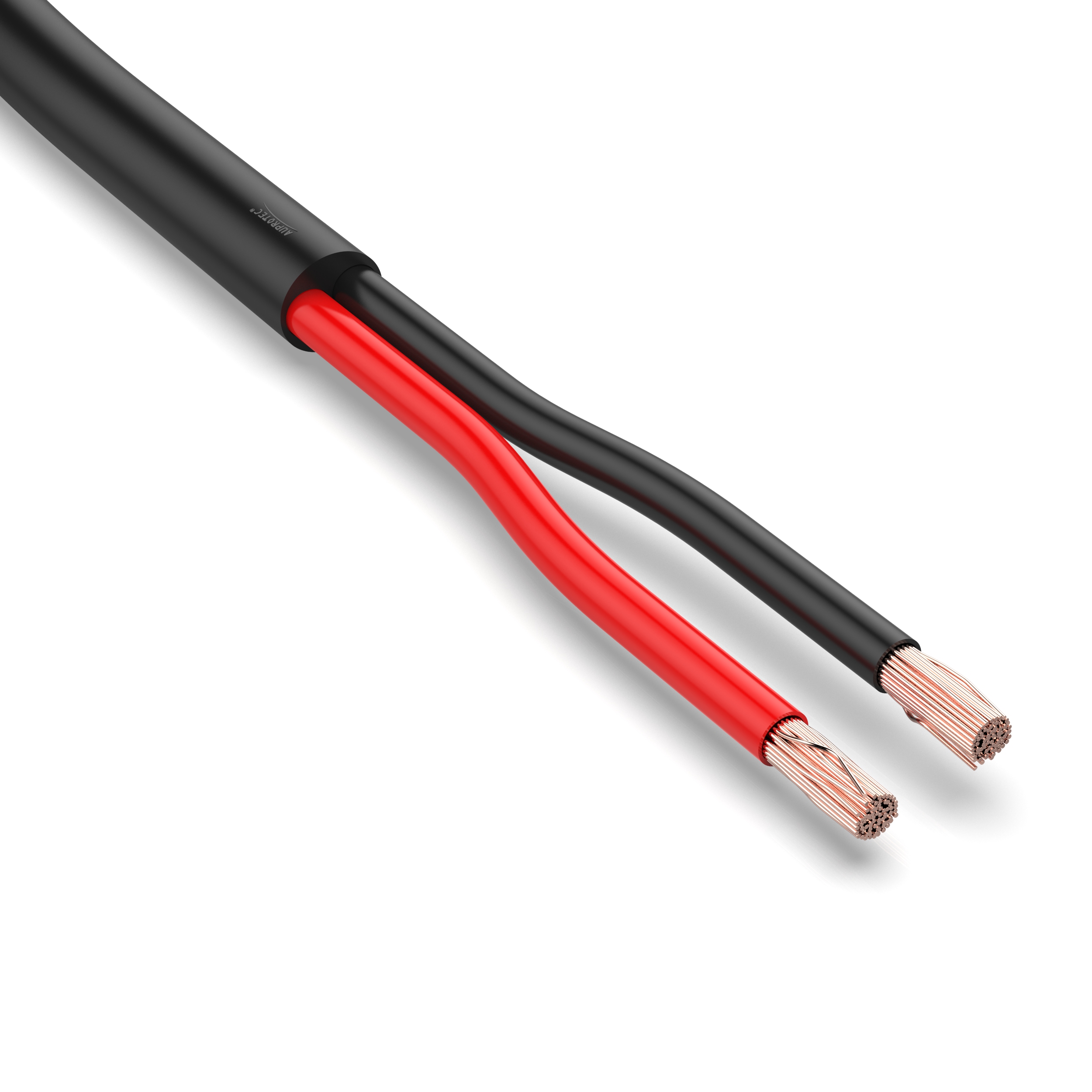 6m Rundkabel 2 x 4,0 mm² Kfz Kabel Schlauchleitung 2 polig/adrig