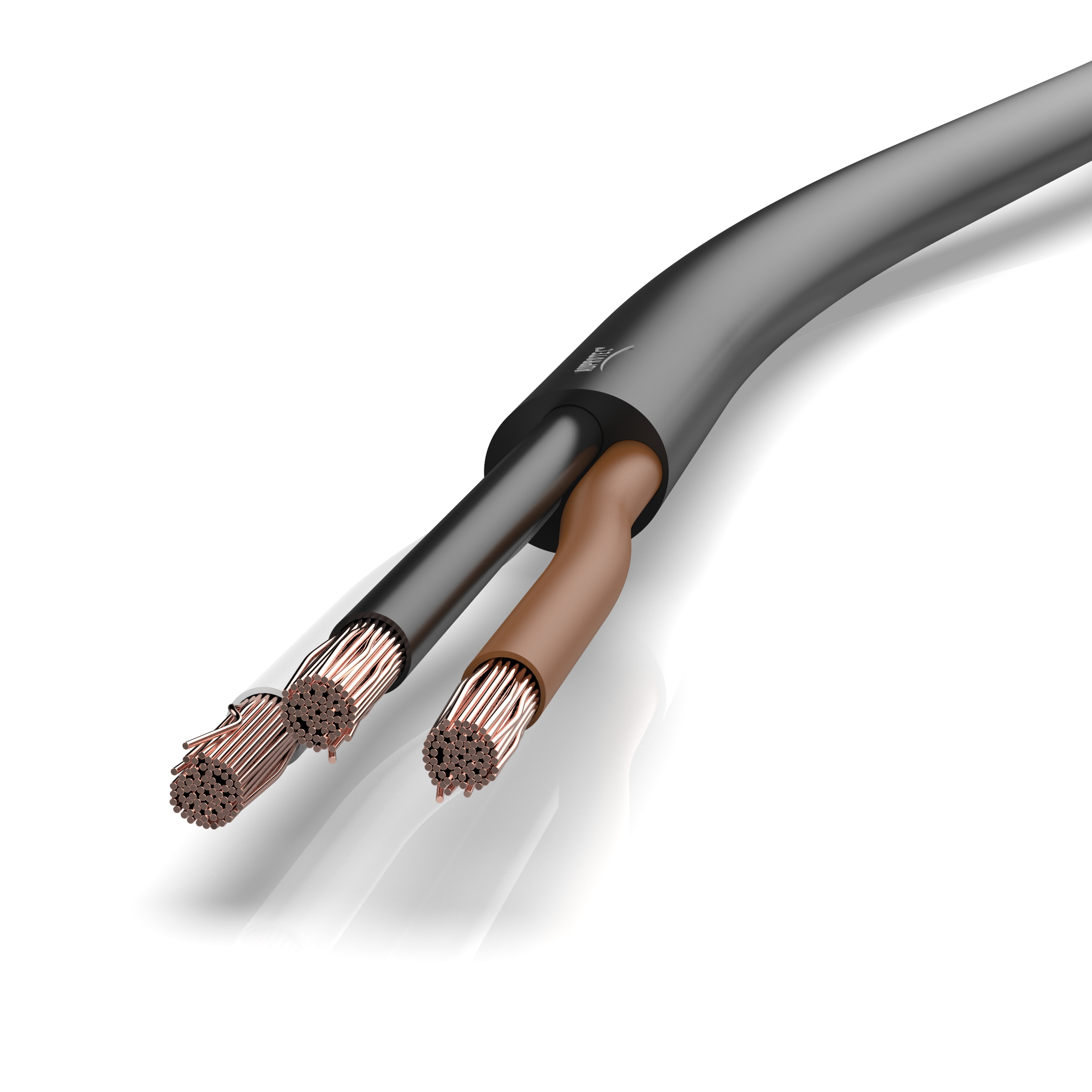 3x 0,35 mm² Rundkabel FLRYcY Kabel 3 polig/adrig Meterware als Bund