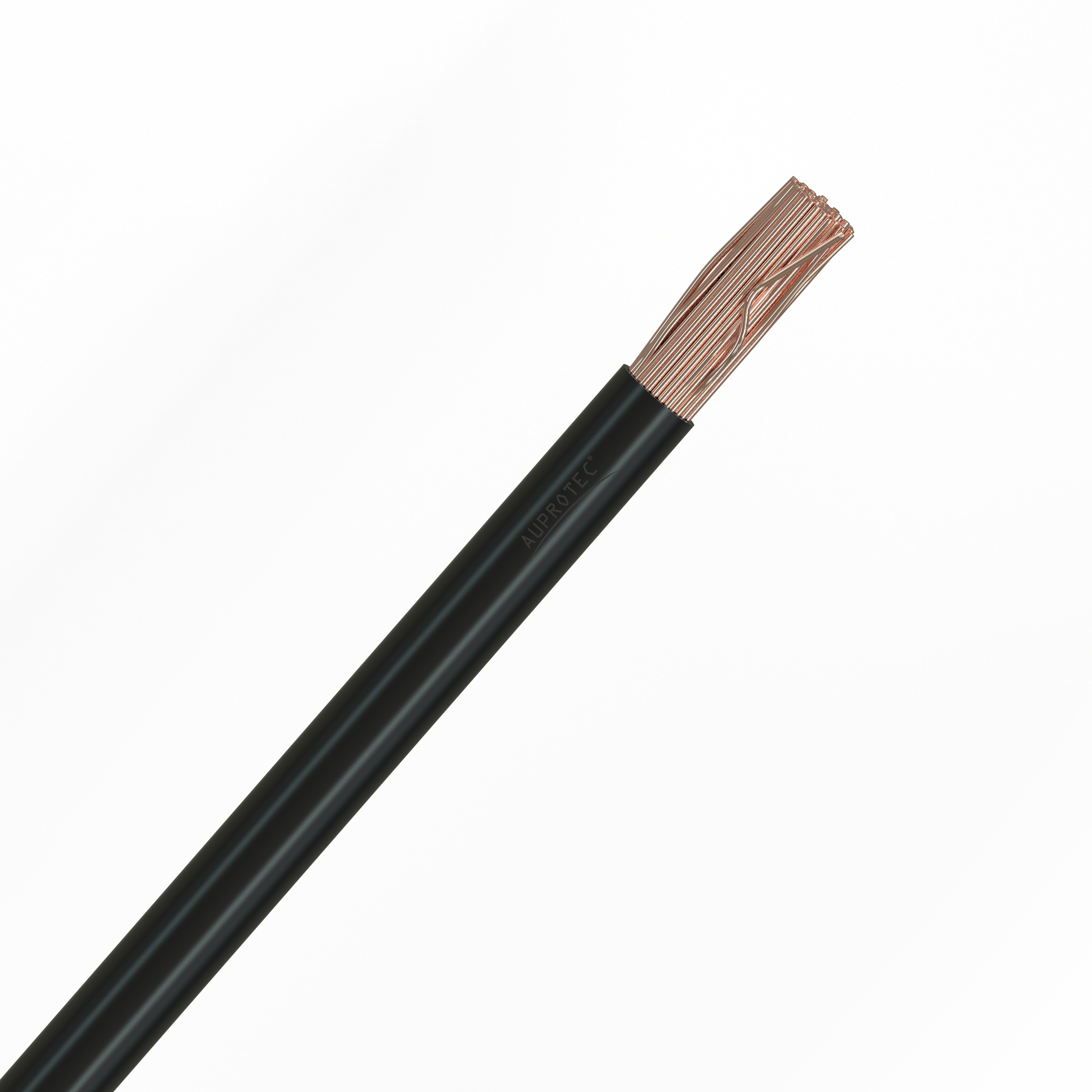 35 mm² Fahrzeugleitung schwarz FLY Batteriekabel Stromkabel Meterware 4m als Bund