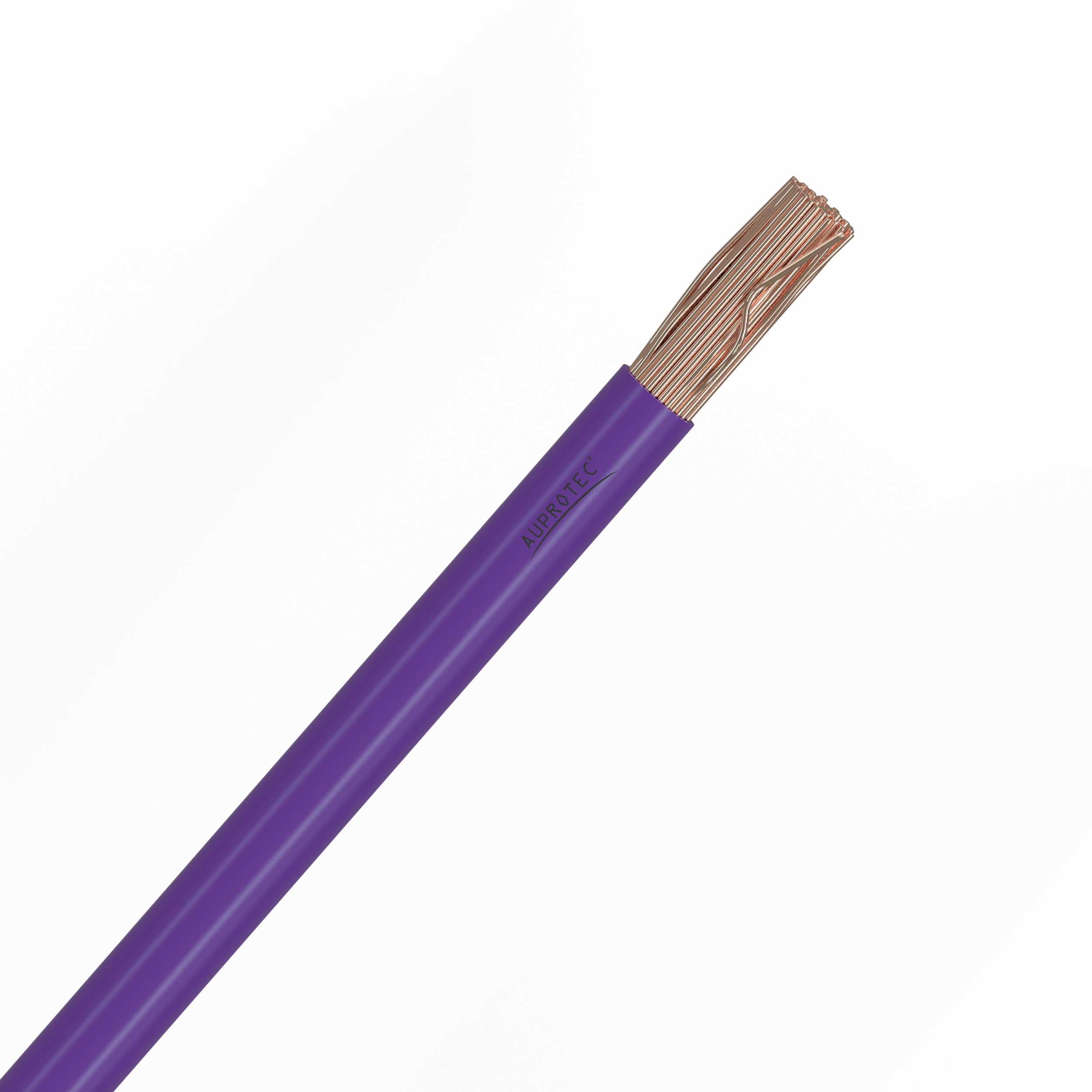 0,50 mm² Fahrzeugleitung violett FLRY-B Kfz Kabel Stromkabel Meterware 2m als Bund