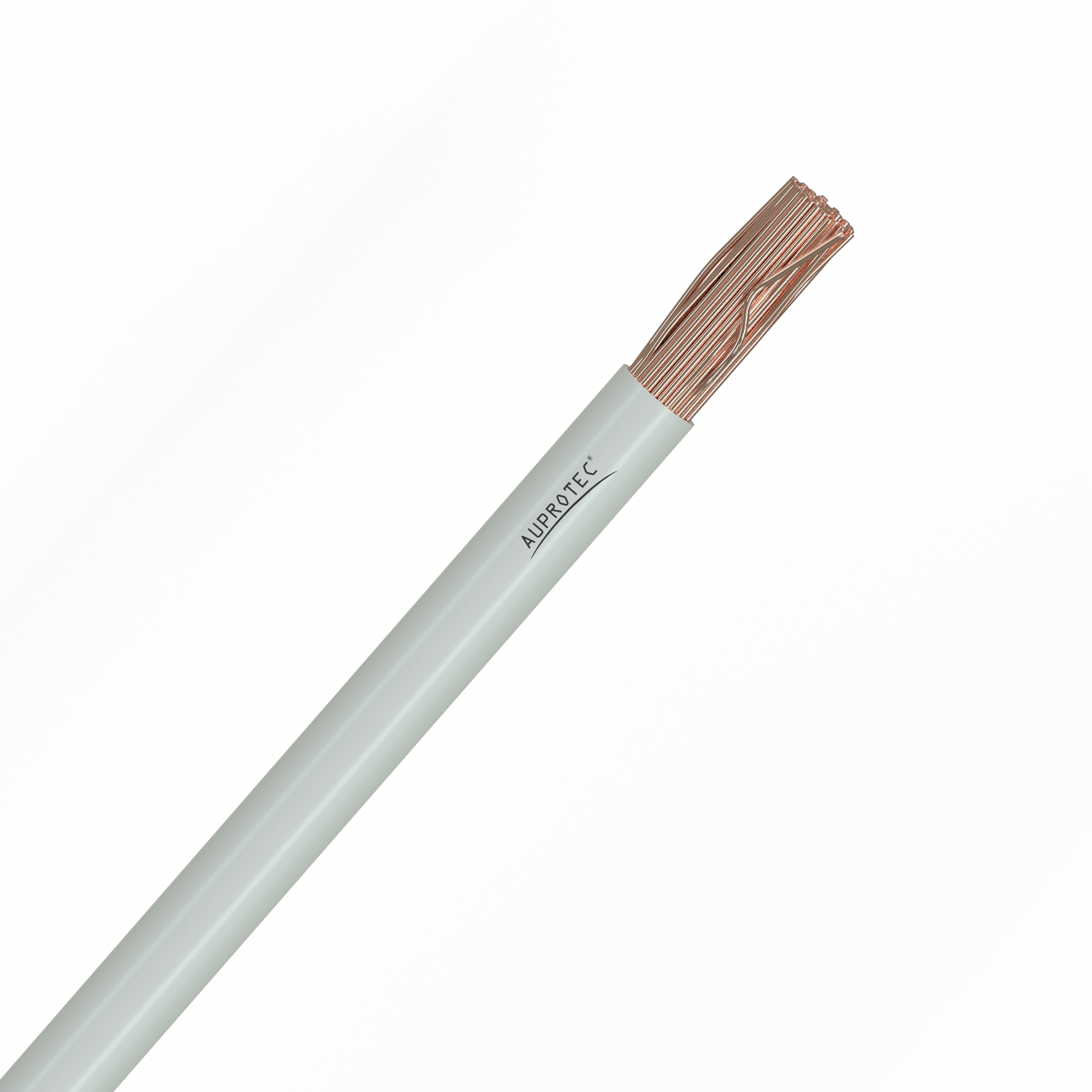 2,5 mm² Fahrzeugleitung weiß FLRY-B Kfz Kabel Stromkabel Meterware 3m als Bund