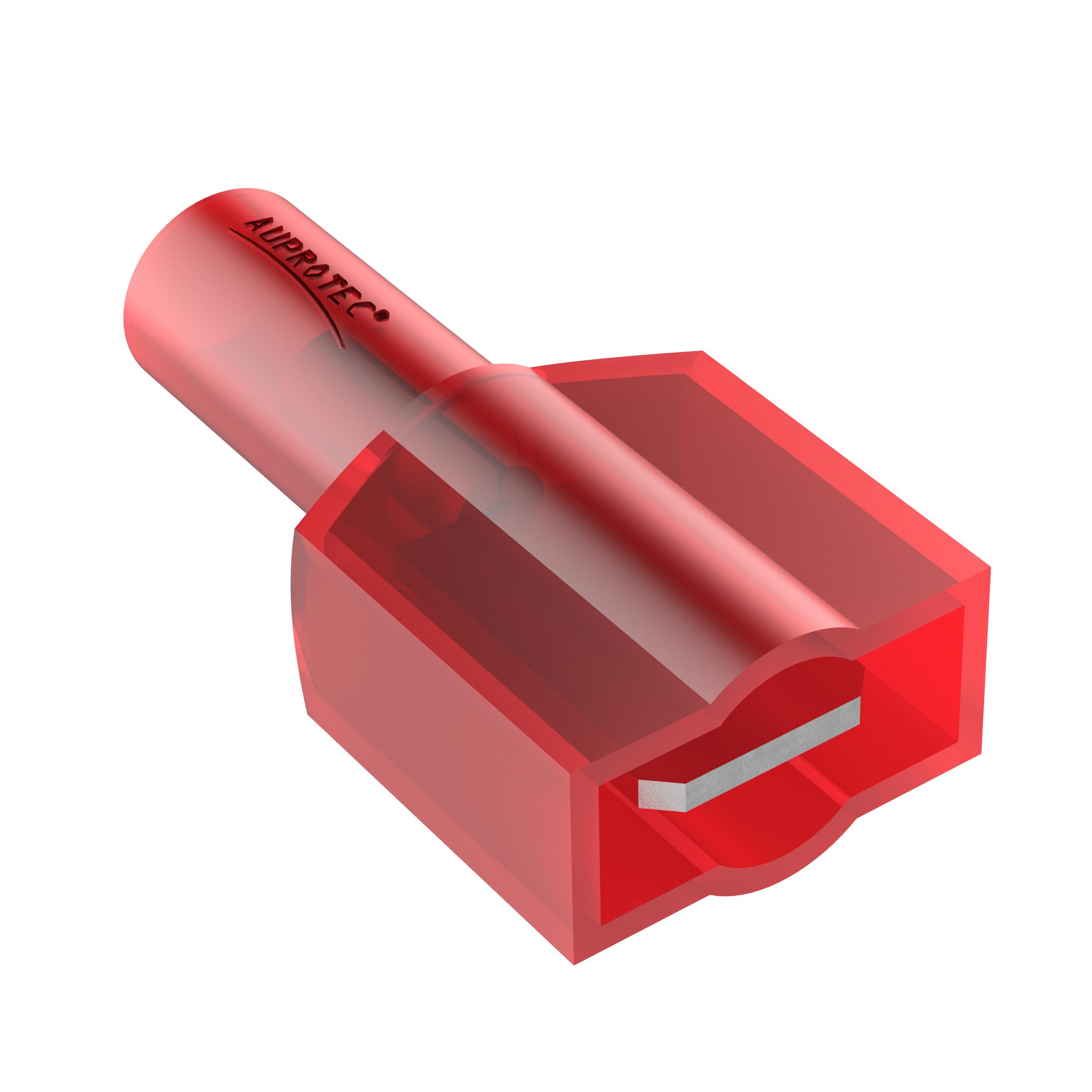 Flachstecker 1,5 - 2,5 mm² Vollisoliert MDFNY