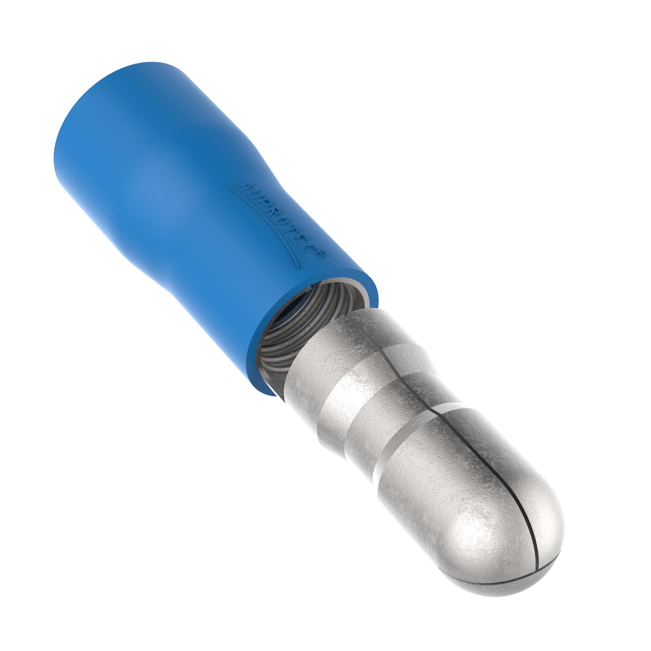 Rundstecker 1,5 - 2,5 mm² Teilisoliert Stecker MPD