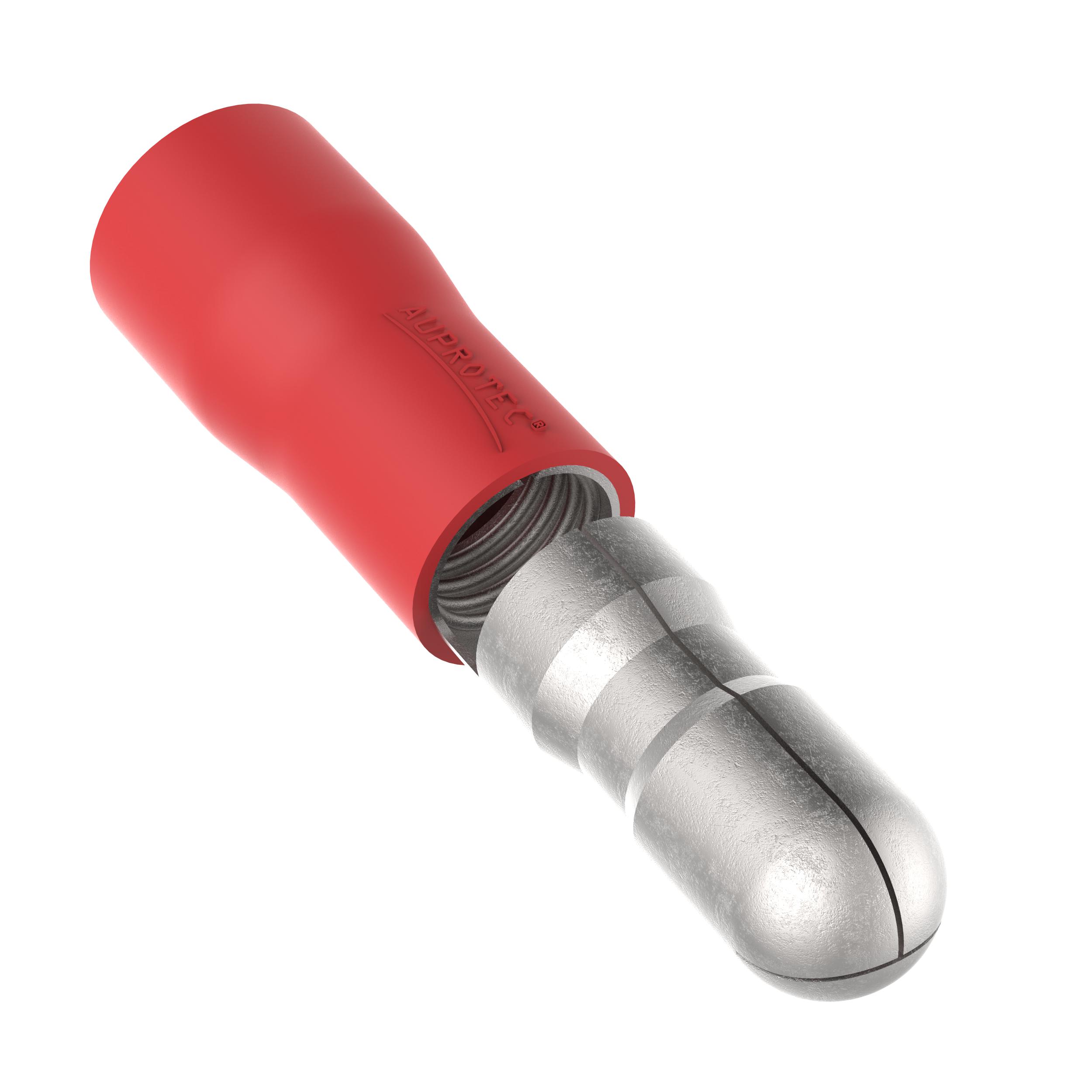 Rundstecker 0,5 - 1,5 mm² Teilisoliert Stecker MPD