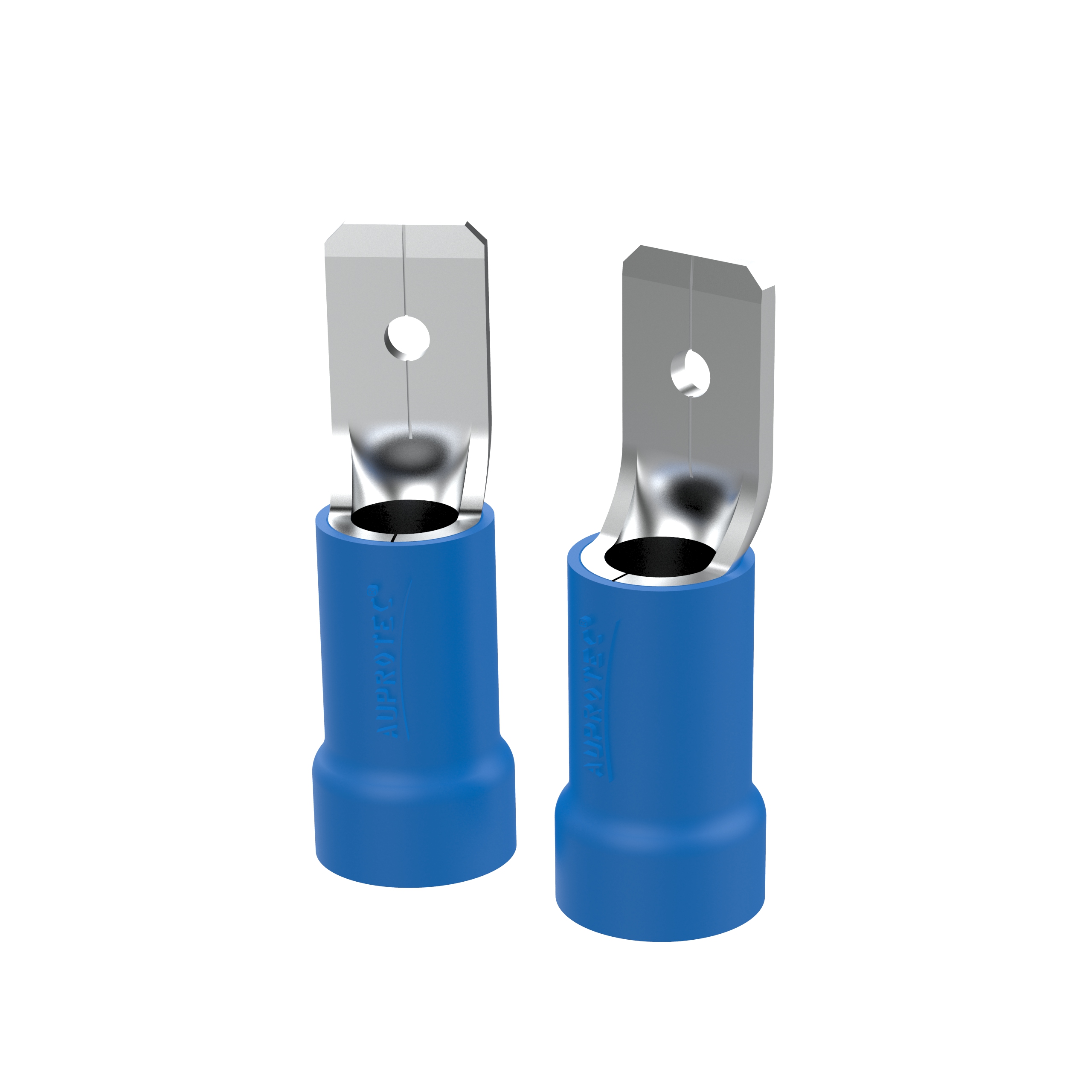 10 Flachstecker männlich 1,5 - 2,5 mm² Teilisoliert MDD | Steckbreite: 6,3 mm