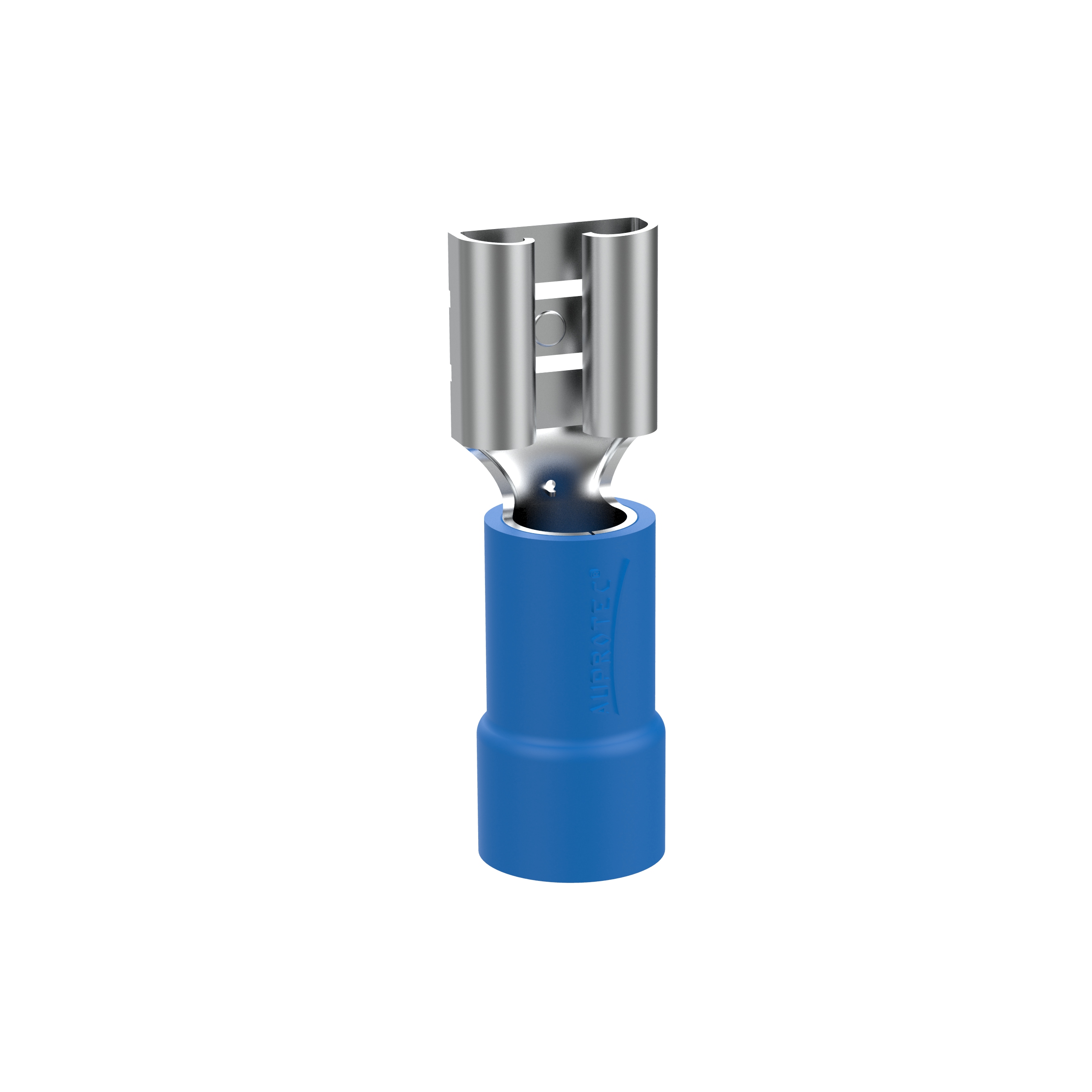 Flachsteckhülsen weiblich 1,5 - 2,5 mm² Teilisoliert FDD | Steckbreite: 4,8 mm