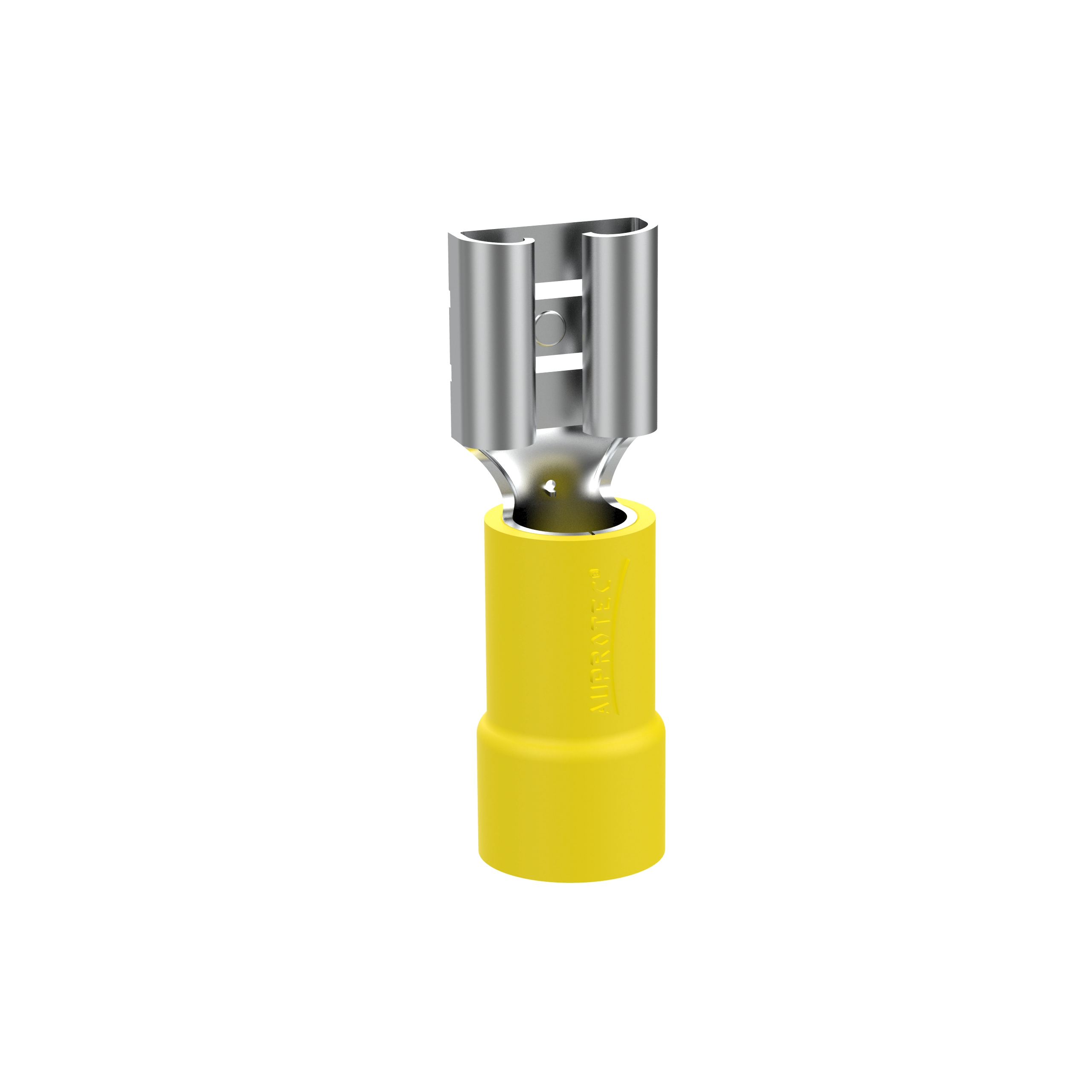 Flachsteckhülsen weiblich 4,0 - 6,0 mm² Teilisoliert FDD | Steckbreite: 6,3 mm