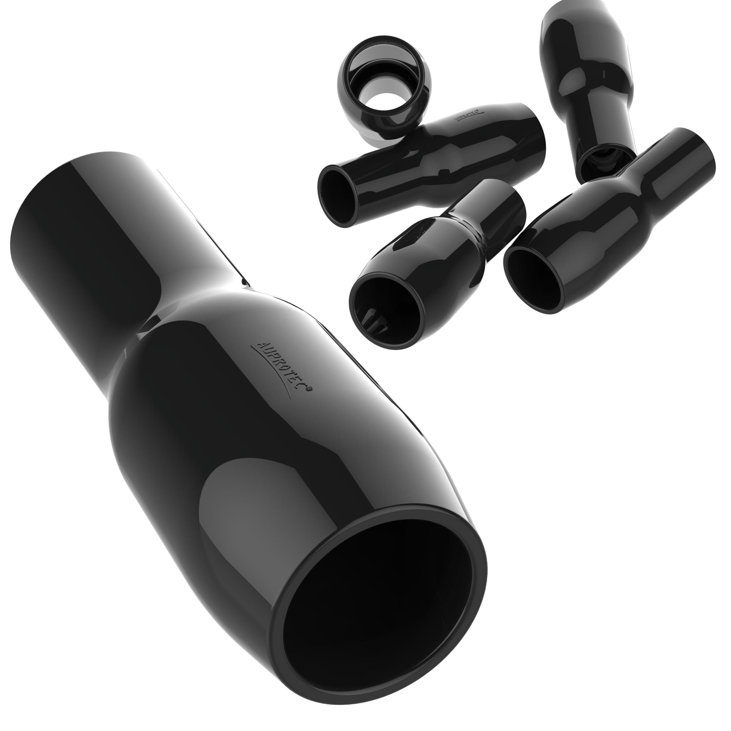 50 Isolationstüllen 4 mm² für unisolierte Kabelschuhe schwarz