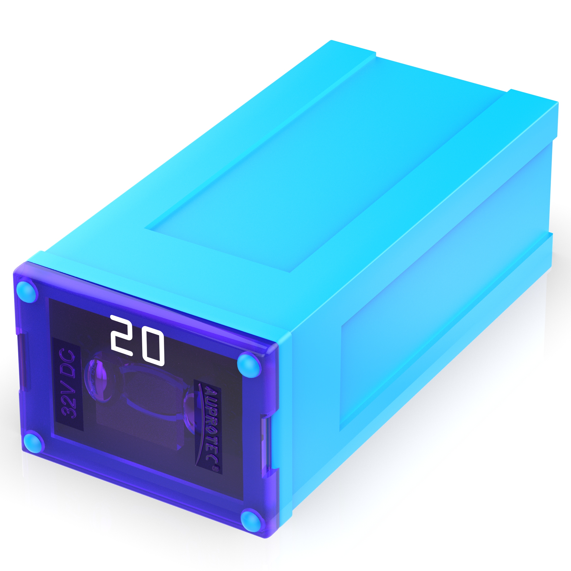 3 JCASE Blocksicherungen 20A Ampere türkis OTO J female 20A - 60A