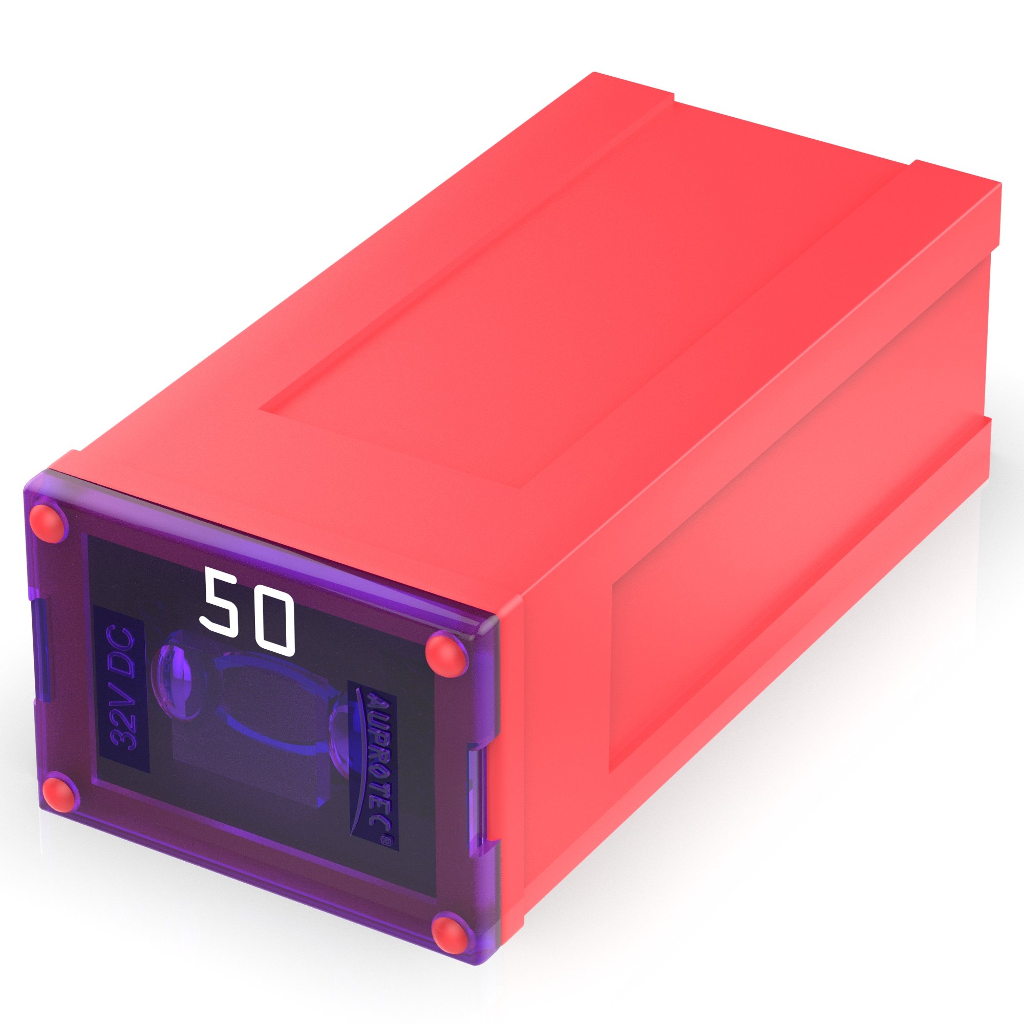 3 JCASE Blocksicherungen 50A Ampere rot OTO J female 20A - 60A