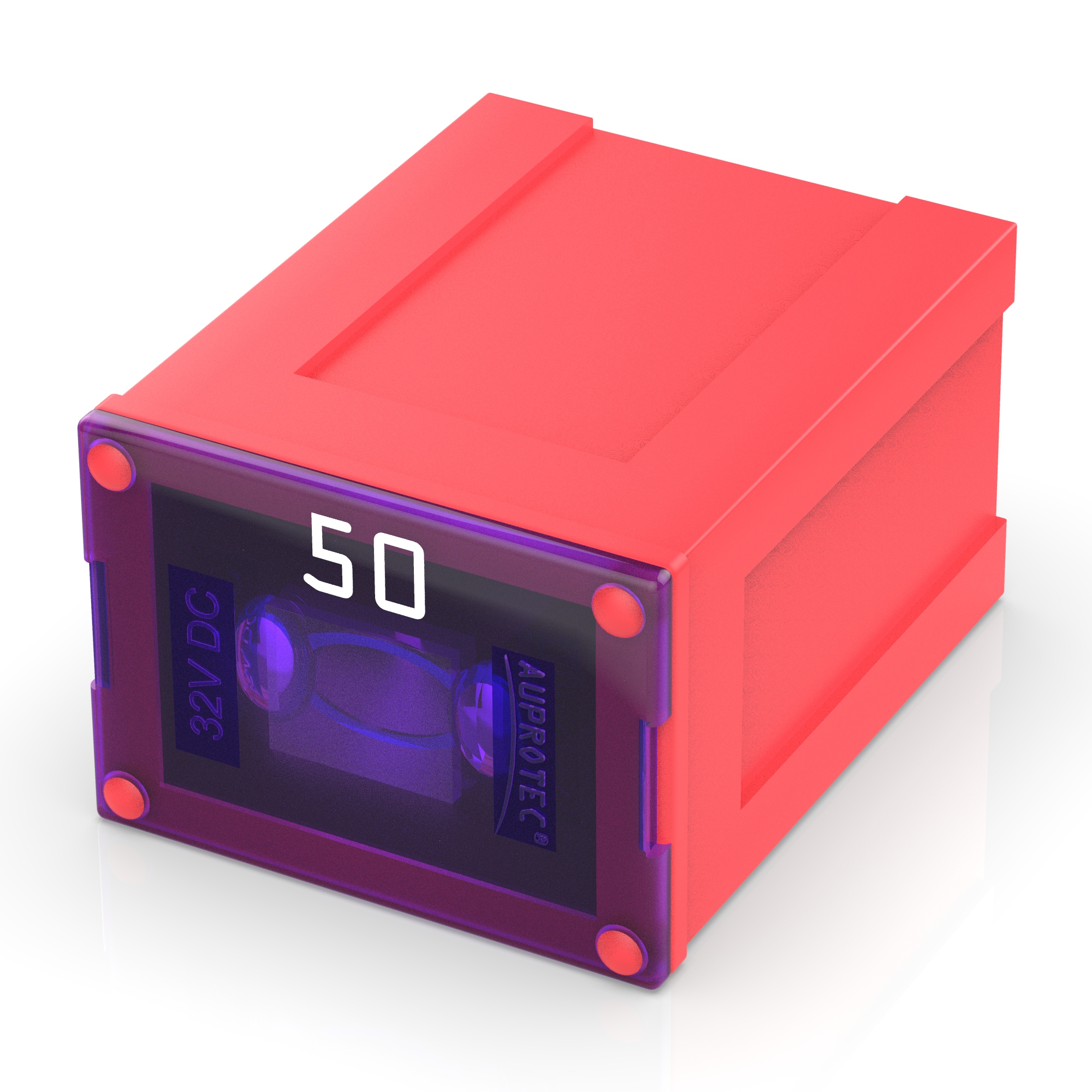 10 JCASE LP Blocksicherungen 50A Ampere rot Low Profile OTO--JLP female