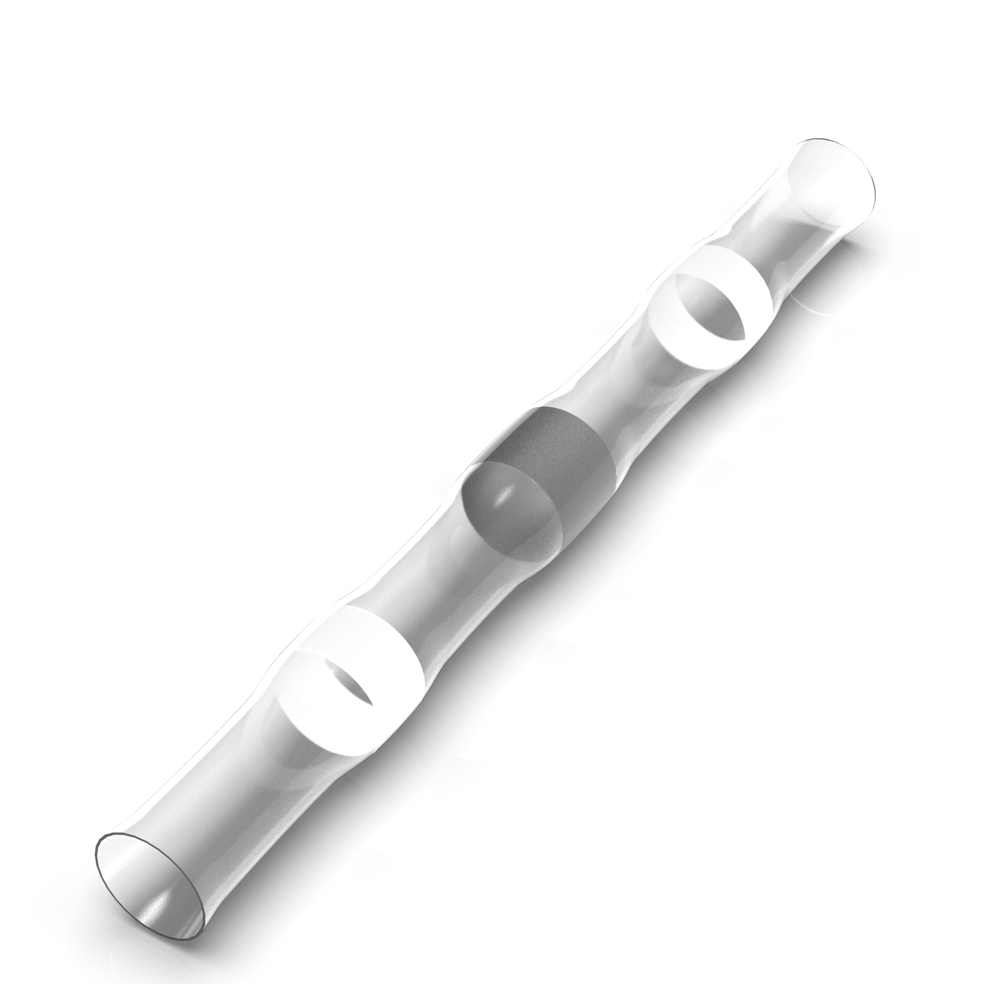Lötverbinder 0,3 - 0,5 mm² weiß mit Schrumpfschlauch Ø 1,5 mm