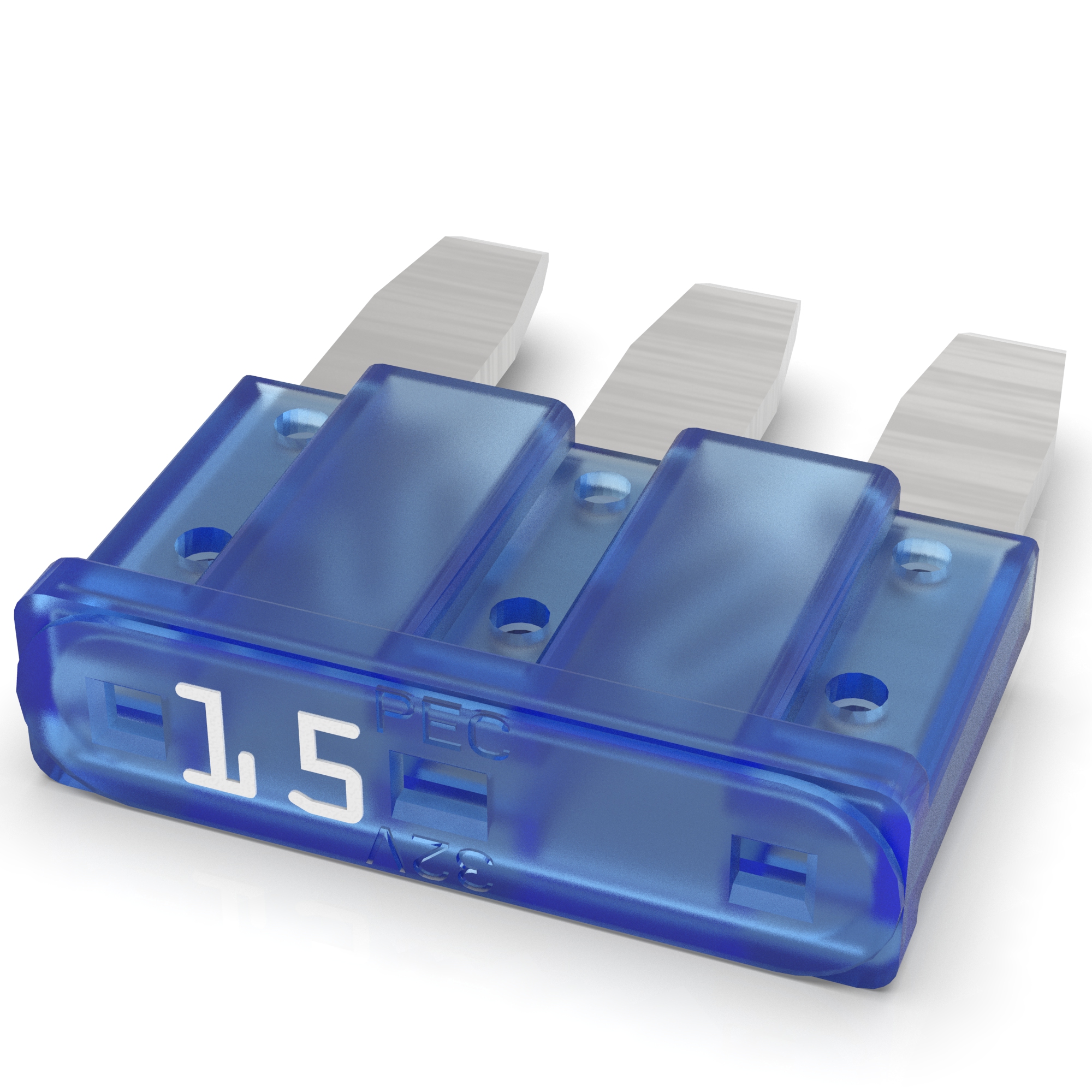 15 A blau