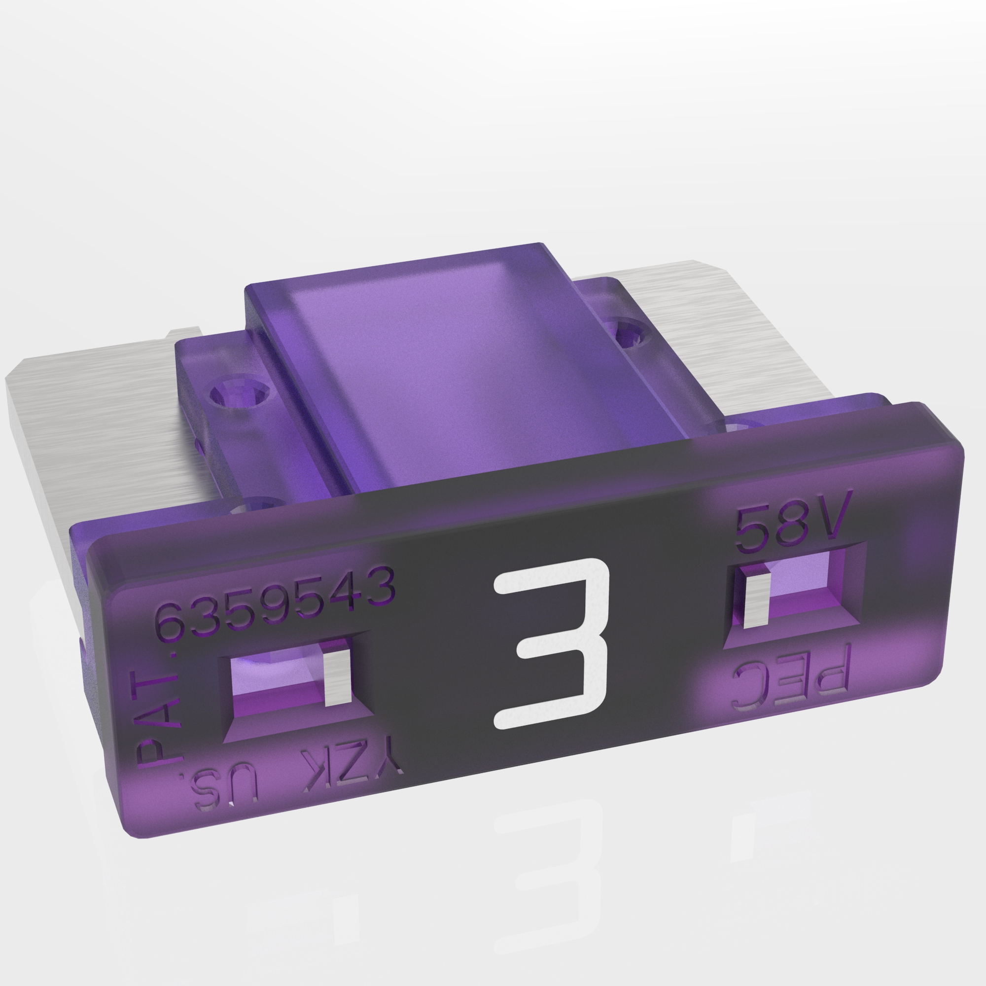 3 A violett