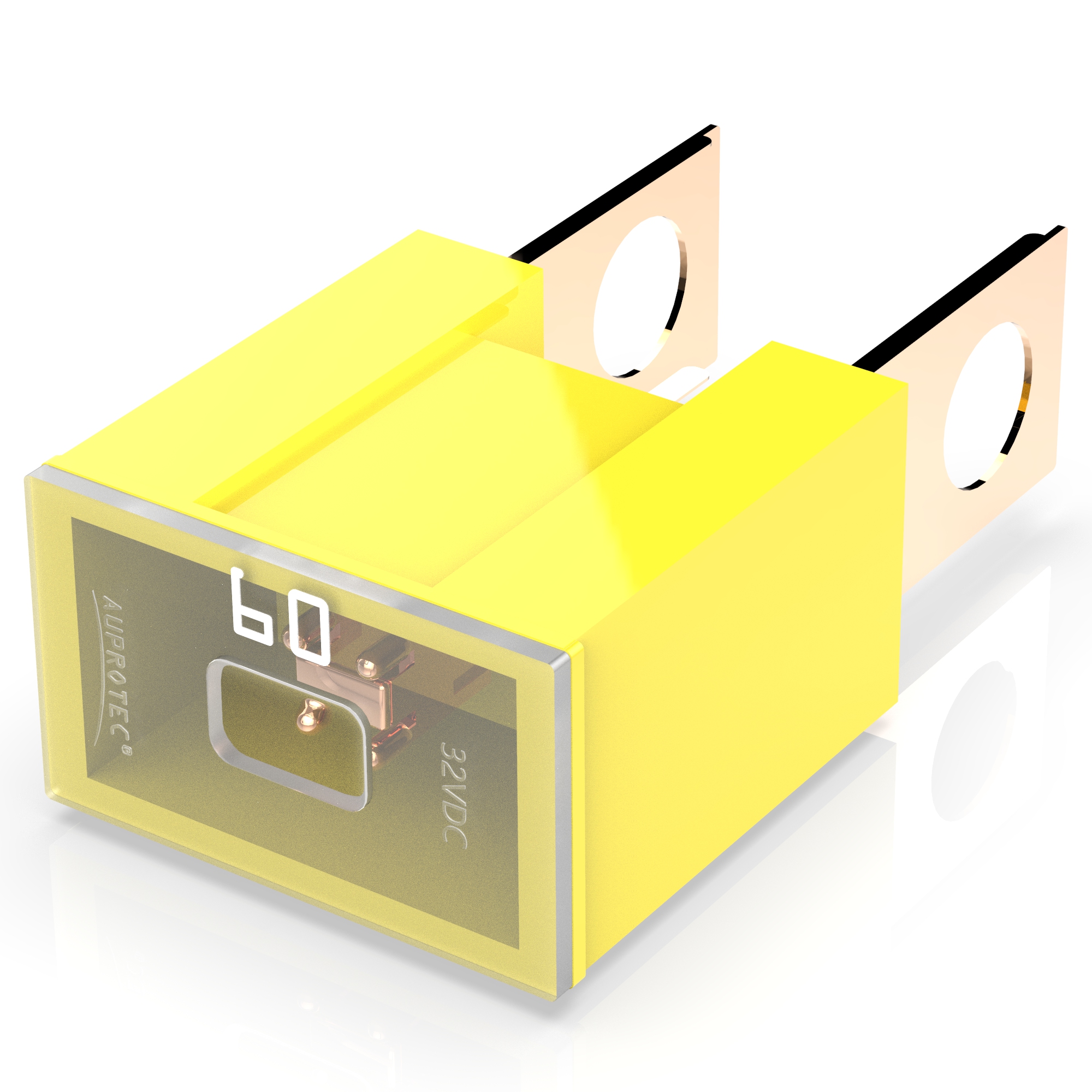 5 PAL B Blocksicherungen 60A Ampere gelb OTO-B/BT male 30A - 140A