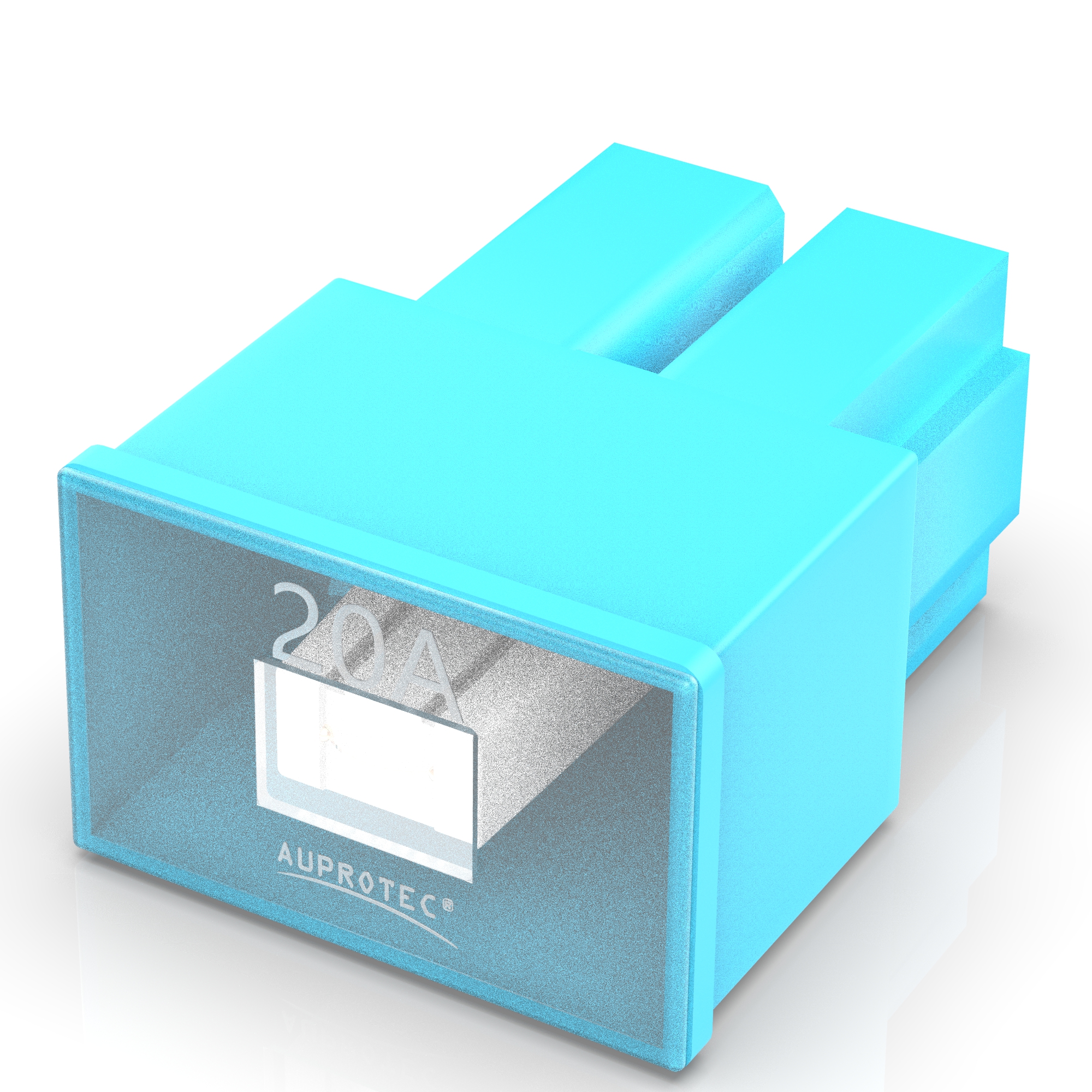 10 PAL AS Blocksicherungen 20A Ampere türkis OTO - AS female 20A - 60A