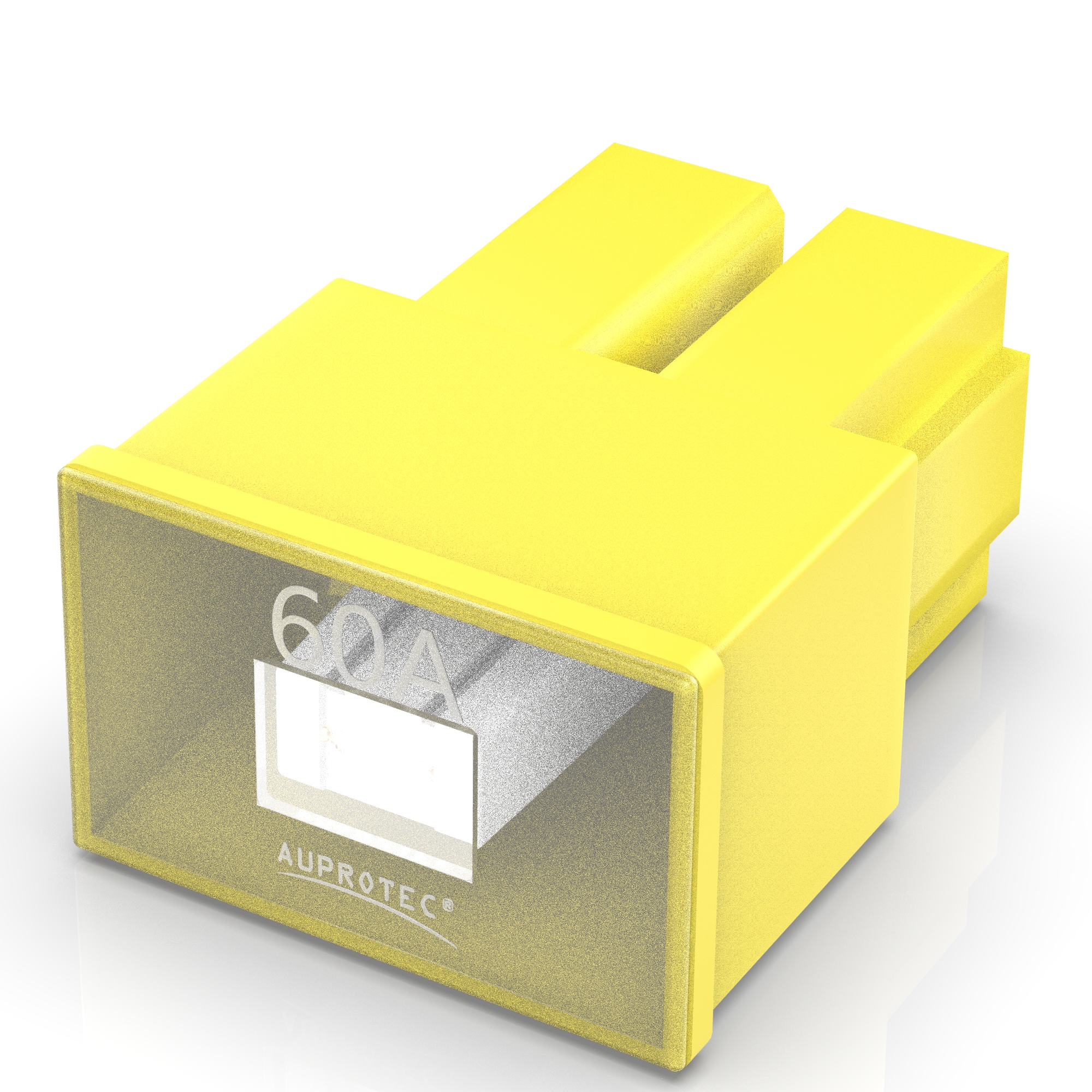 3 PAL AS Blocksicherungen 60A Ampere gelb OTO - AS female 20A - 60A
