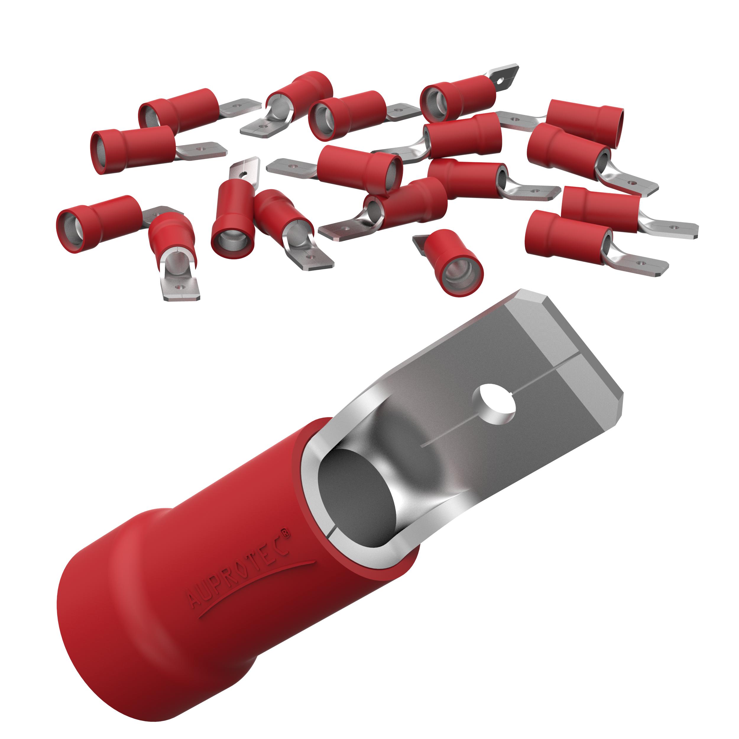 Flachstecker 0,5 - 6,0 mm² Teilisoliert MDD