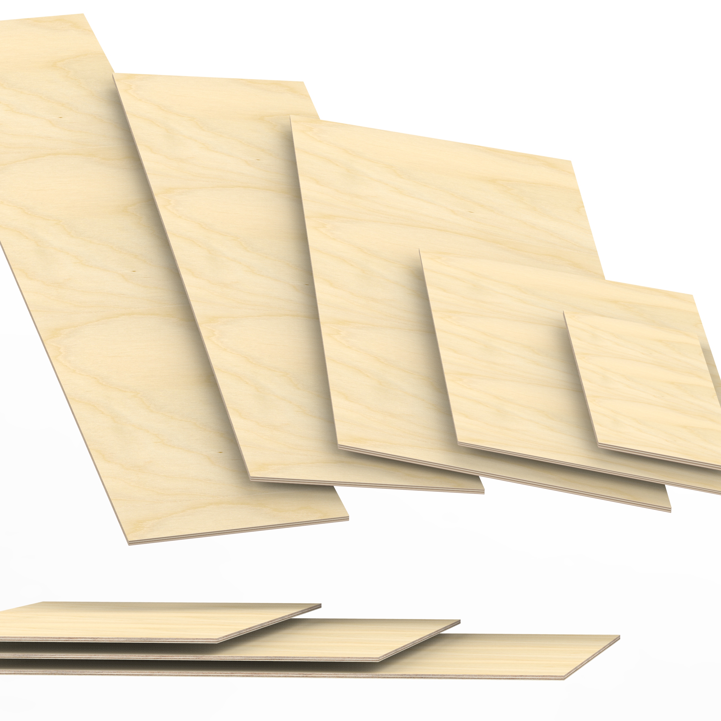 6,5 mm Multiplex Platten Zuschnitt auf Maß
