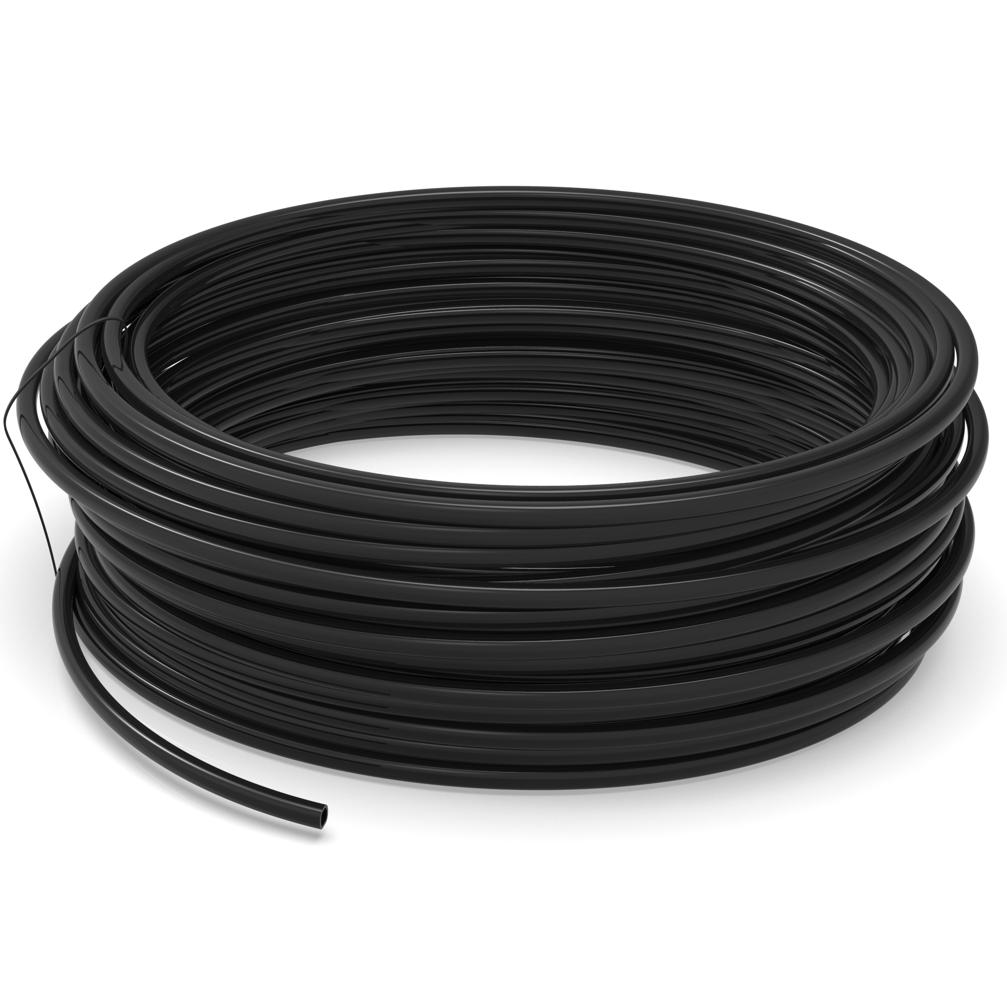 Isolierschlauch Bougierrohr PVC hitzebeständig schwarz