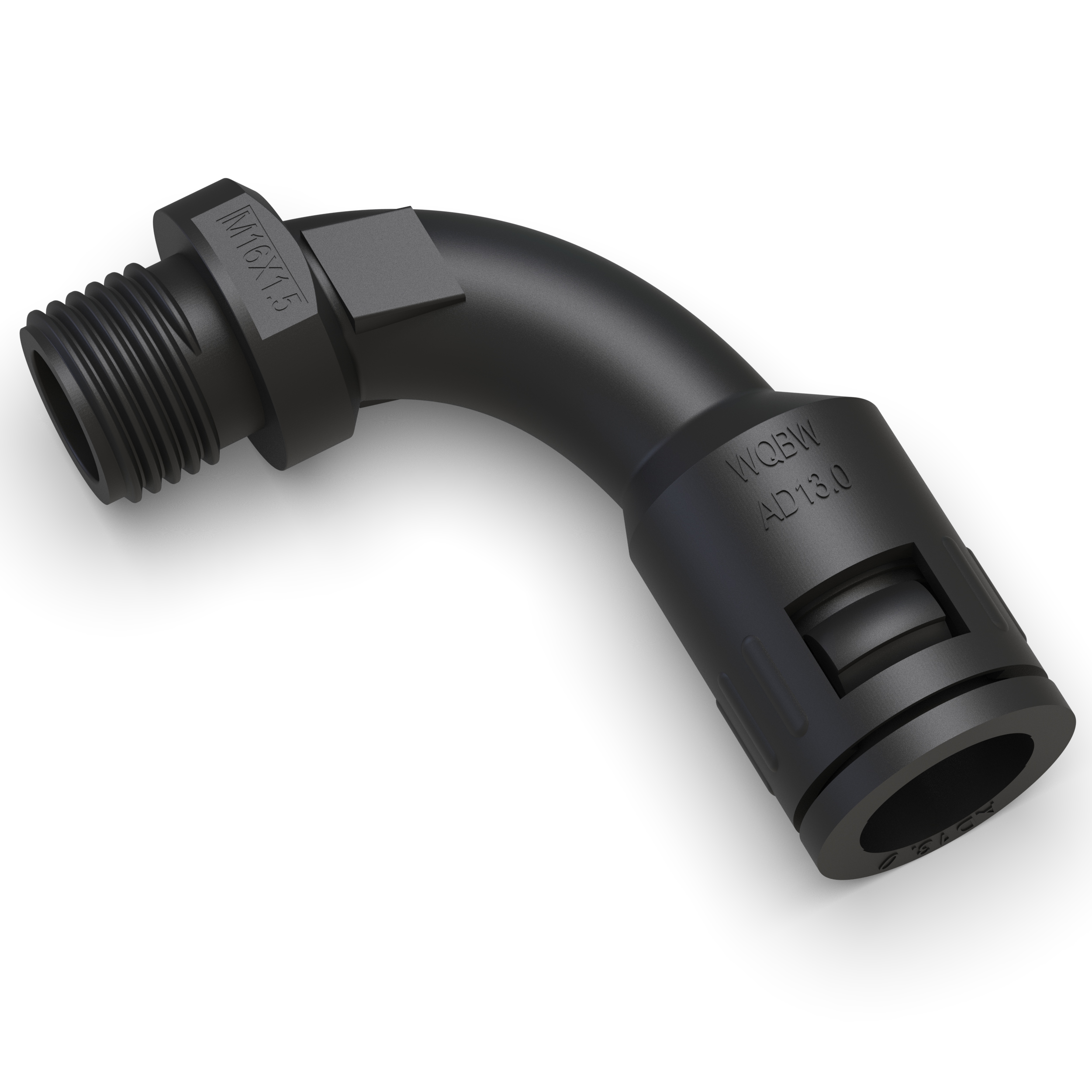 Meterware PP Wellrohr ungeschlitzt NW 14 | Schwarz | Innen- 14,5 mm | UV- & hitzebeständig
