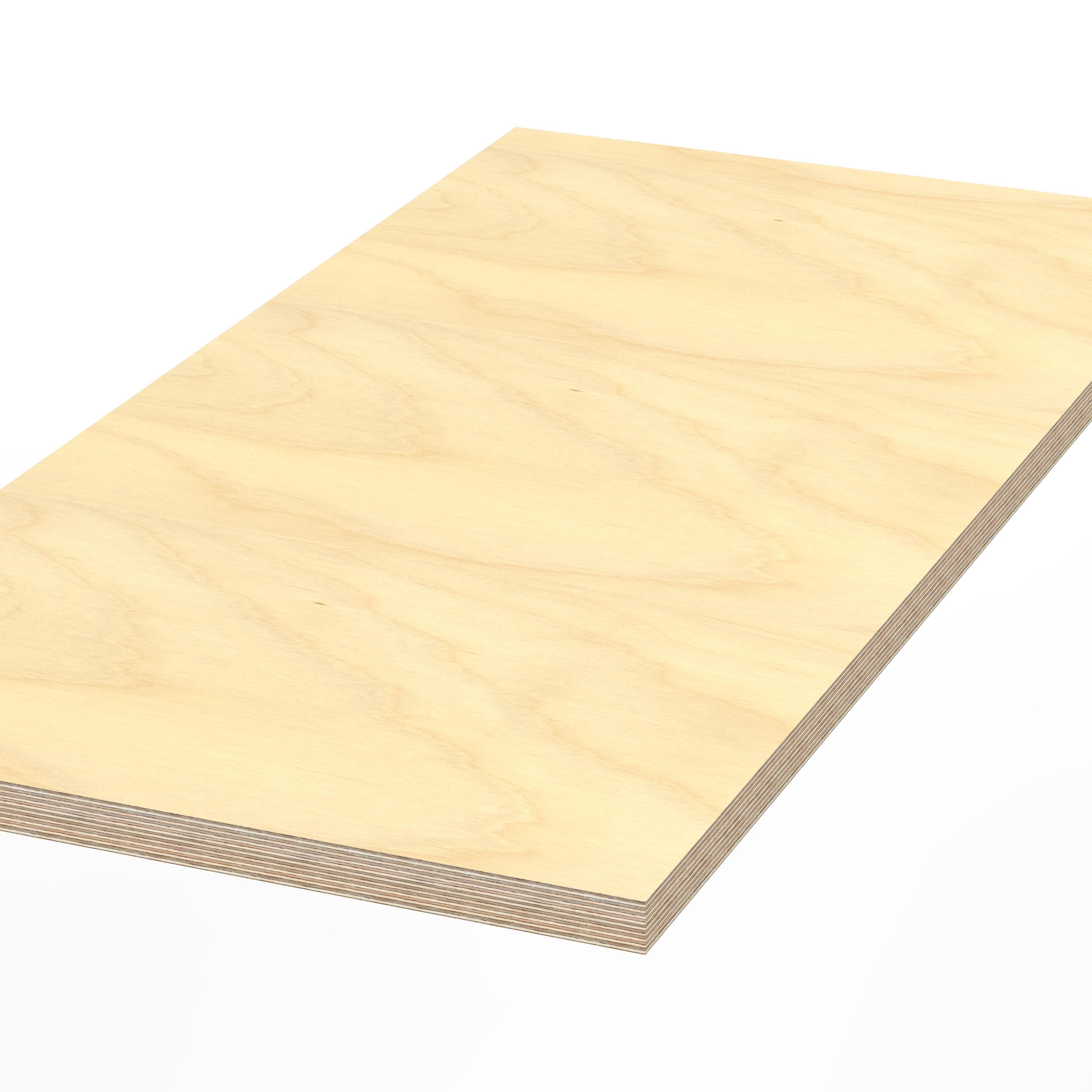 Werkbankplatte 1800 x 750 x 30 mm Multiplex Platte massiv geschliffen + geölt