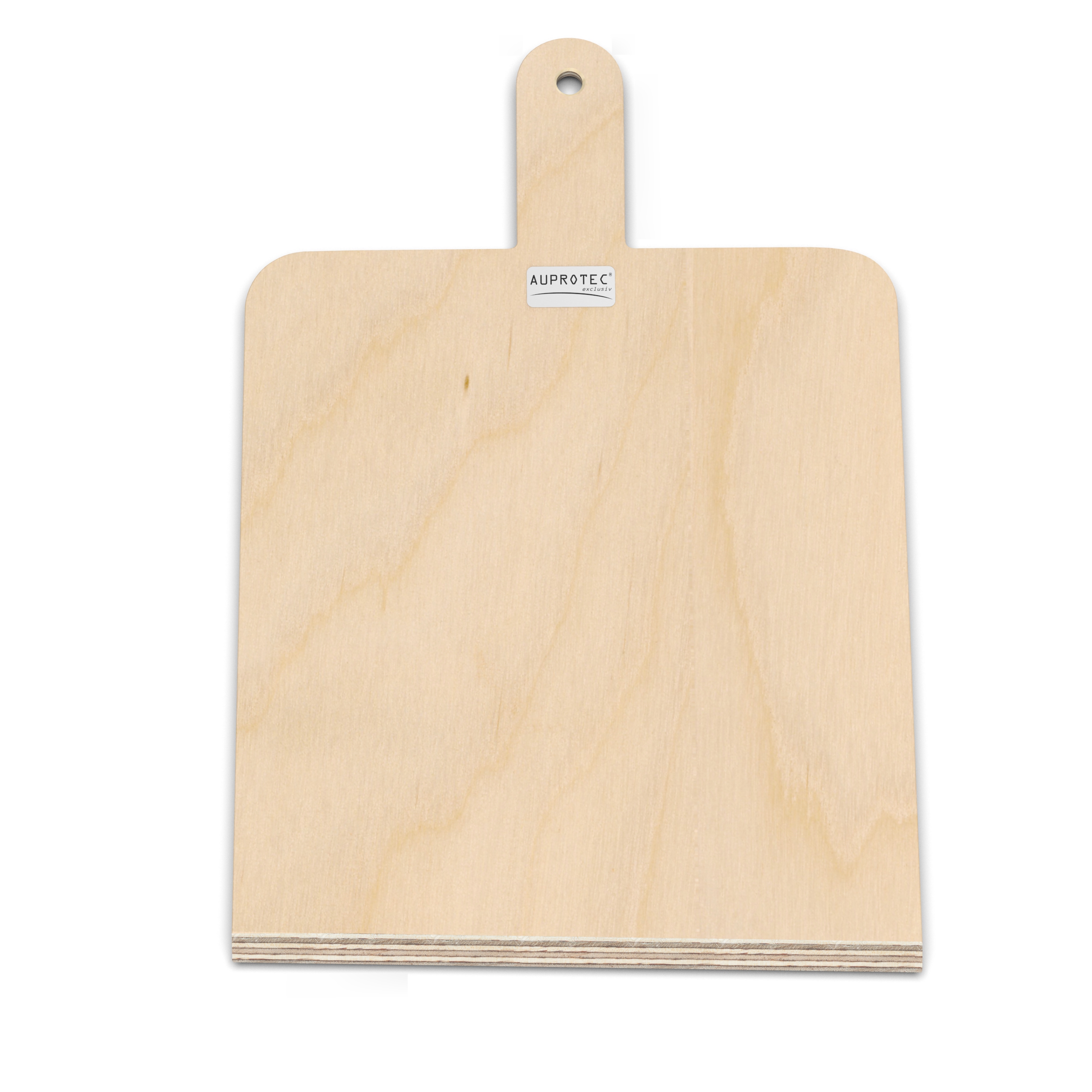 Pizzaschaufel L (32 x 32 cm) Holz Pizzaschieber Pizzabrett Birke geschliffen Modell Danny