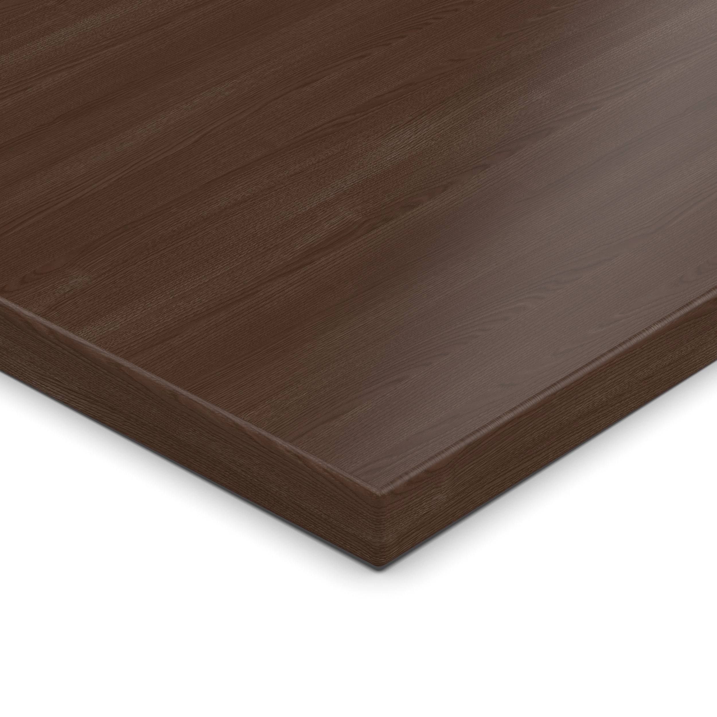 Tischplatte 100x70 cm 19 mm Eiche Piemont Mokka Melaminharz kratzfest - 1 mm ABS-Kante - PU-Verleimung - pflegeleicht