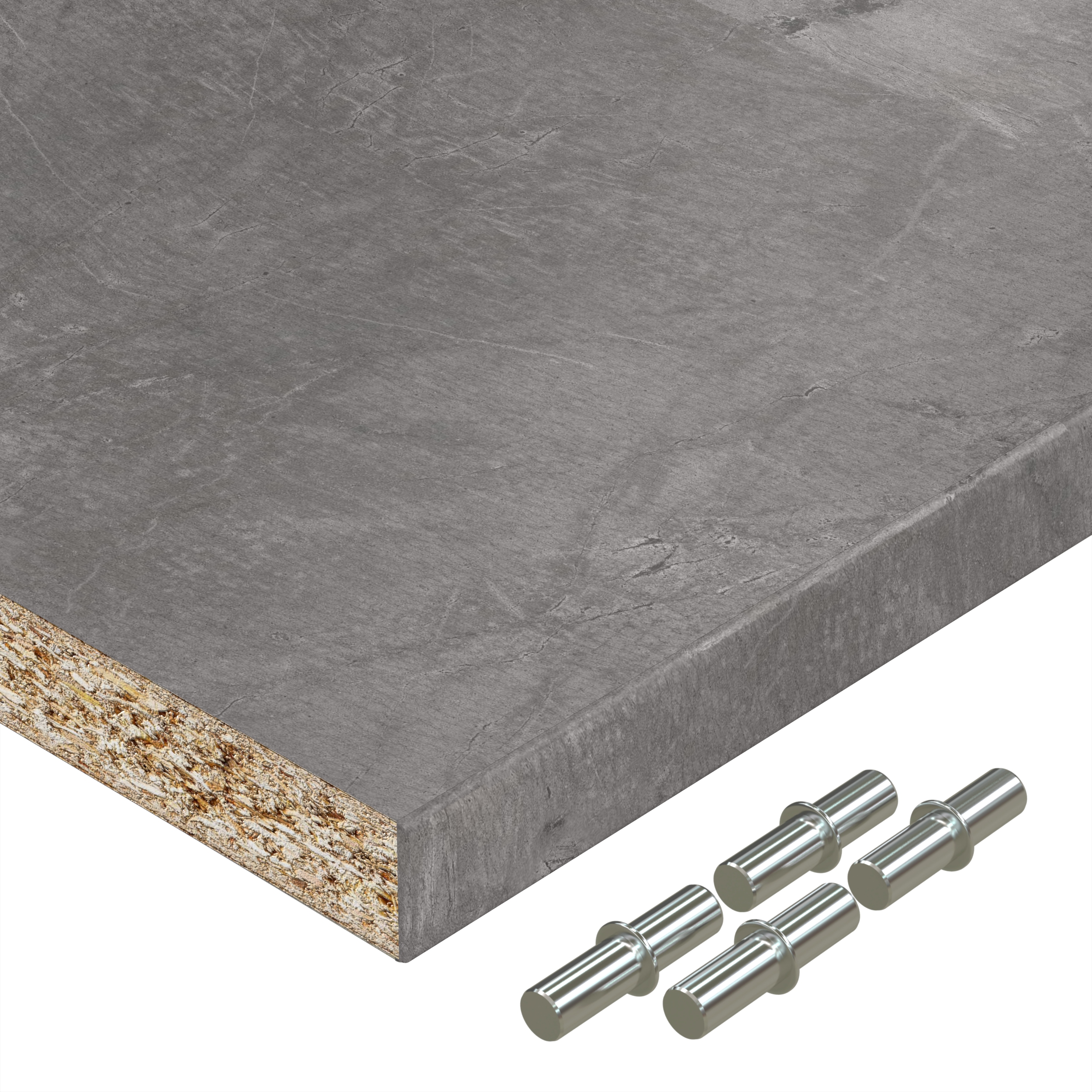 Einlegeboden Dekor Atlantic Stone Graphite