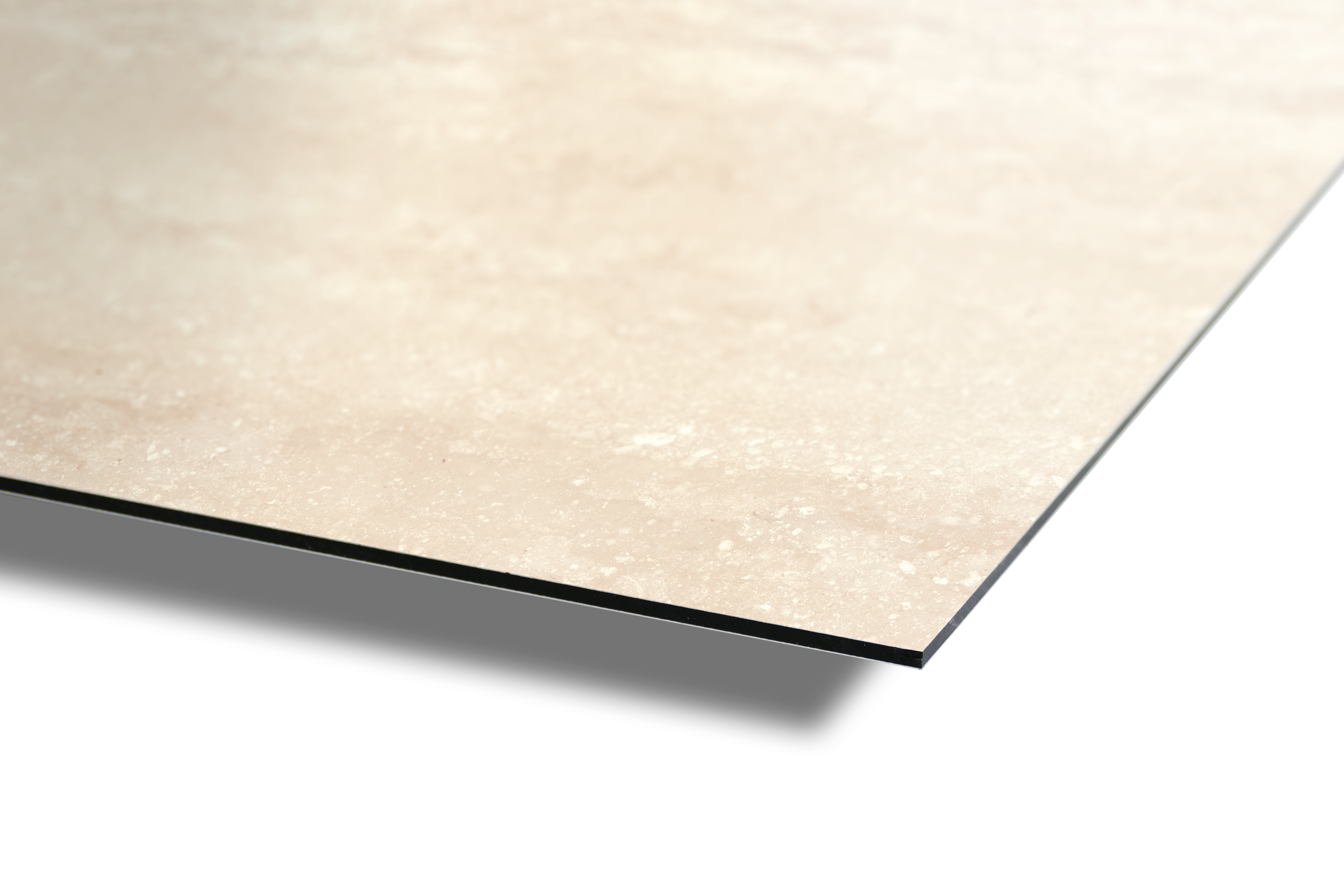 Aluverbundplatte Travertino Creme GP Wandpaneel Wandverkleidung mit Struktur