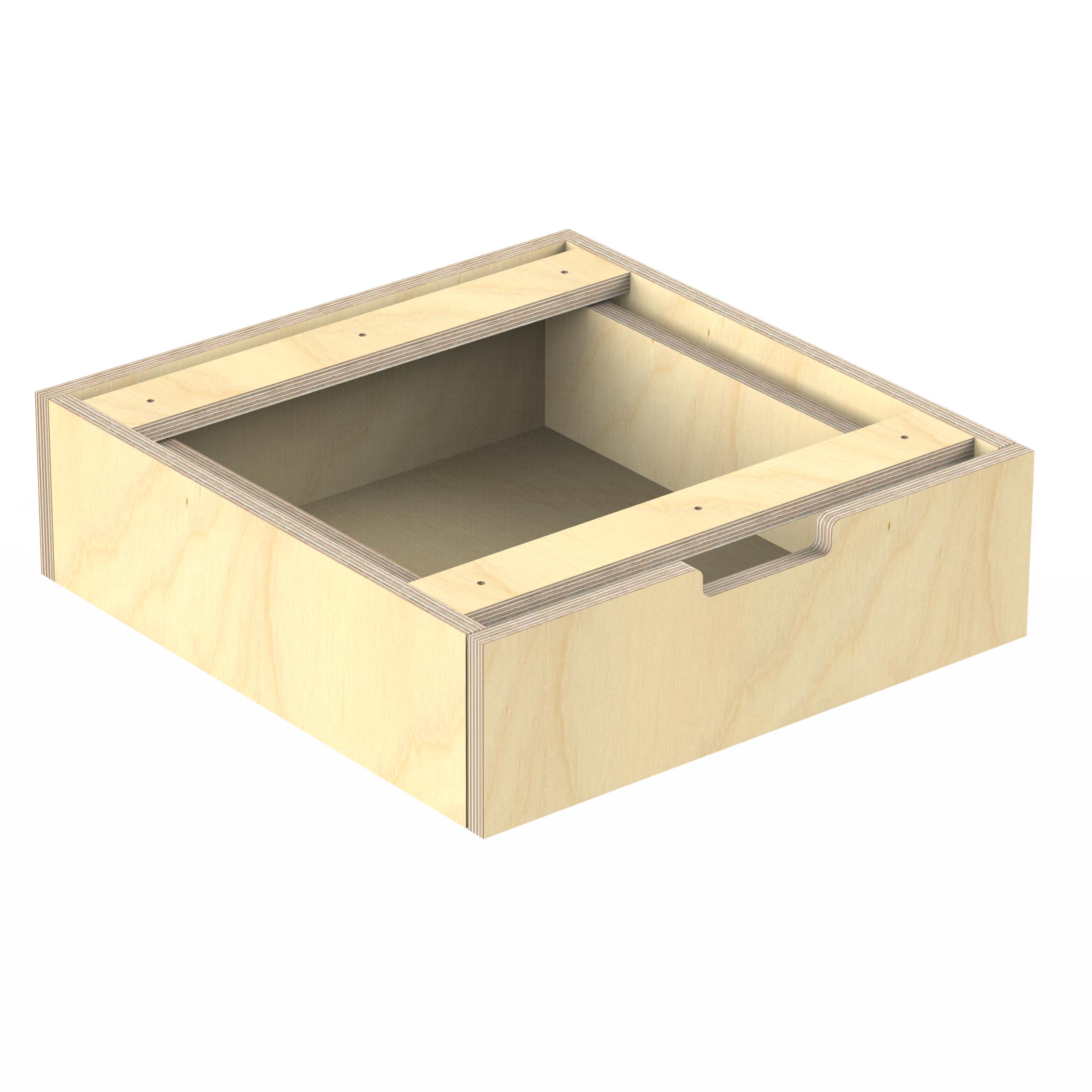 Profi Design Werkbank 1400 x 750 x 850 mm mit 40 mm Arbeitsplatte und Boden + 1 Schubkasten rechts