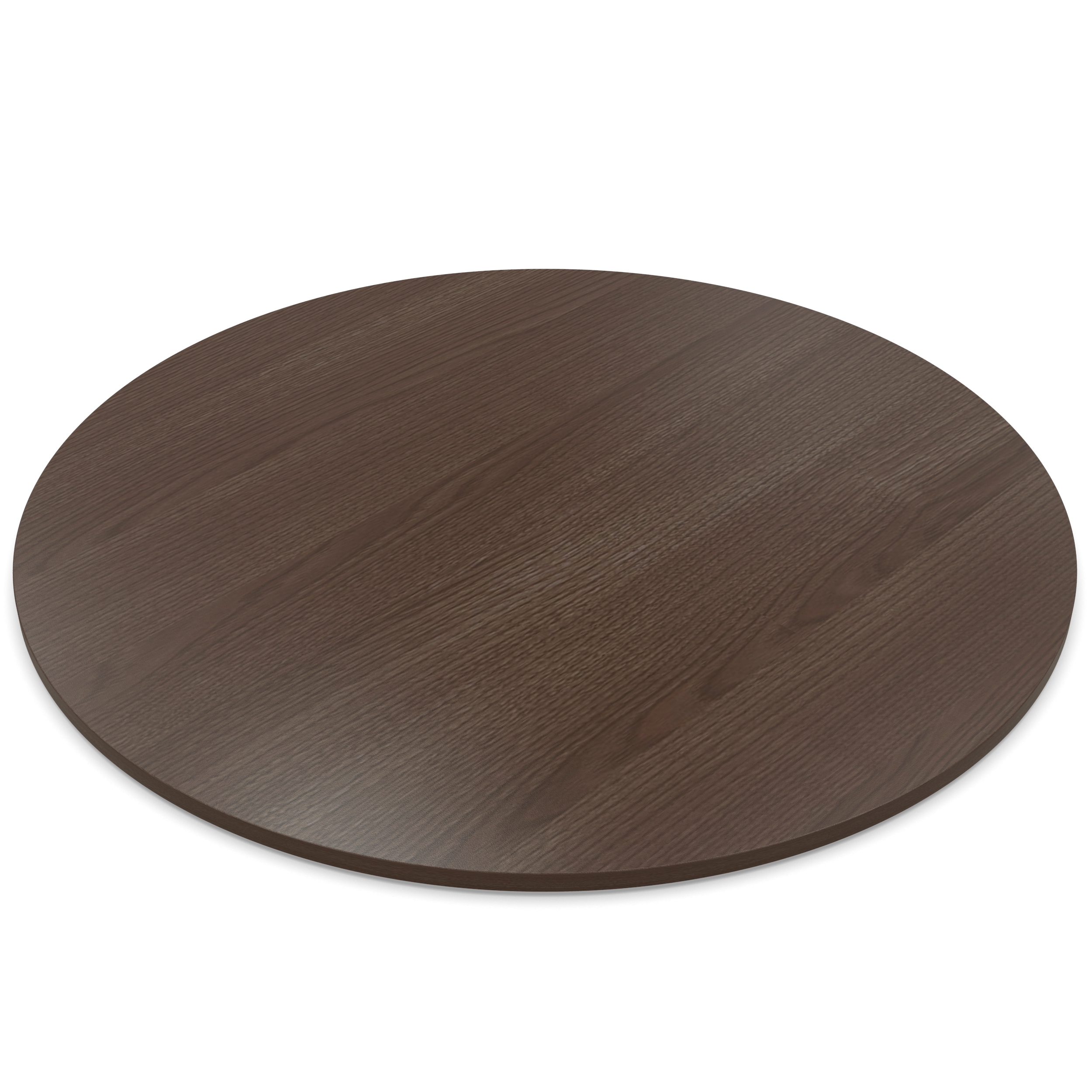 19mm Tischplatte rund Ø 1000 mm Eiche Piemont Mokka Holzplatte melaminharzbeschichtet Spanplatte mit Umleimer ABS Kante Auswahl: 100 cm