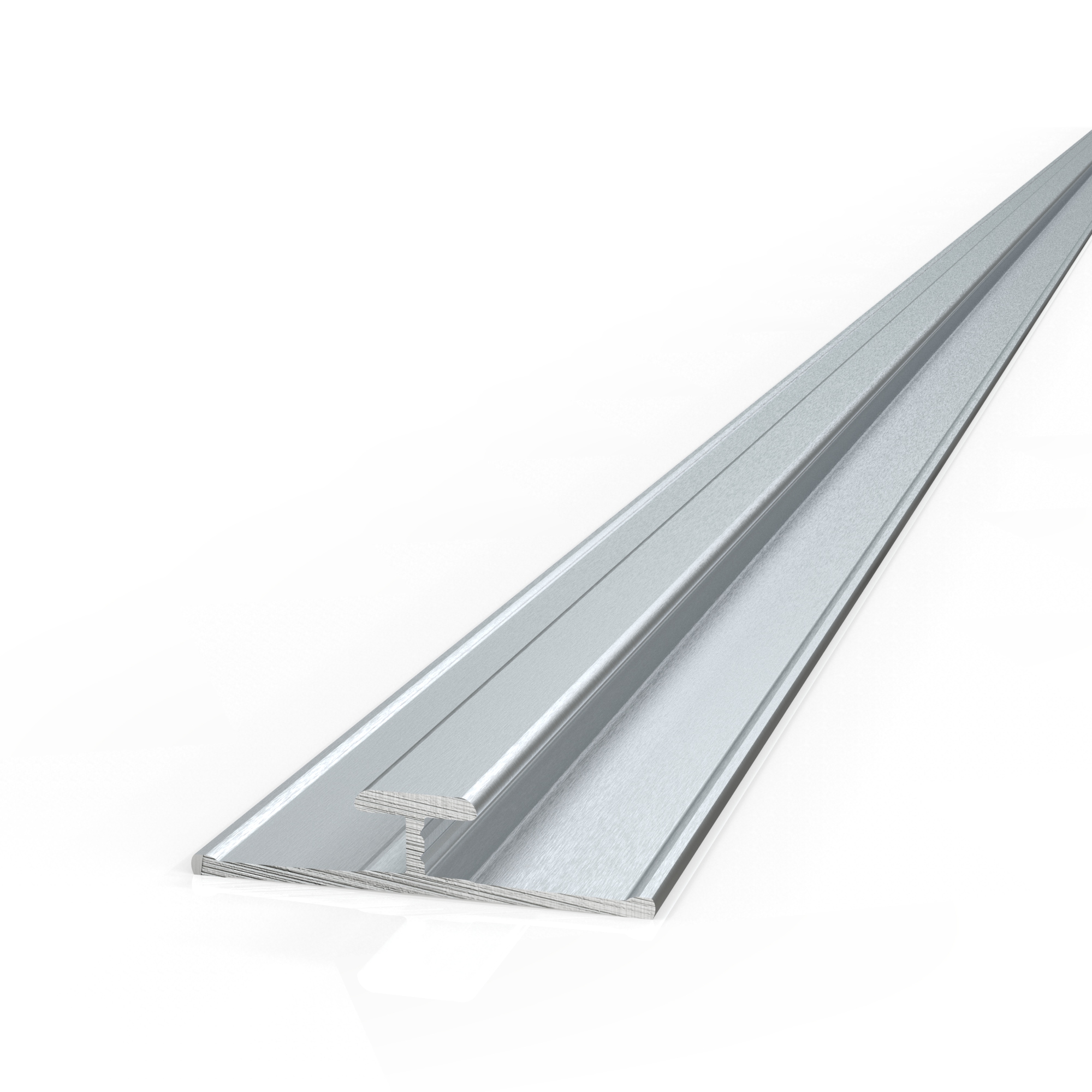 Aluminium Profil für 3mm Aluverbundplatten Verbindungsprofil Eloxiert 200 cm