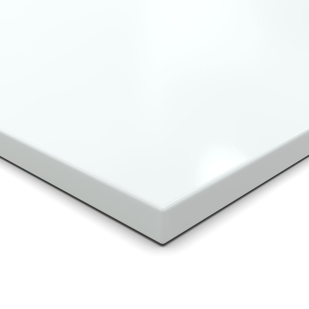 AUPROTEC Tafelblad 18 mm grijs 1000 mm x 900 mm ovale multiplex plaat AUPROTEC Tafelblad 18 mm grijs 1000 mm x 900 mm ovale multiplex plaat
